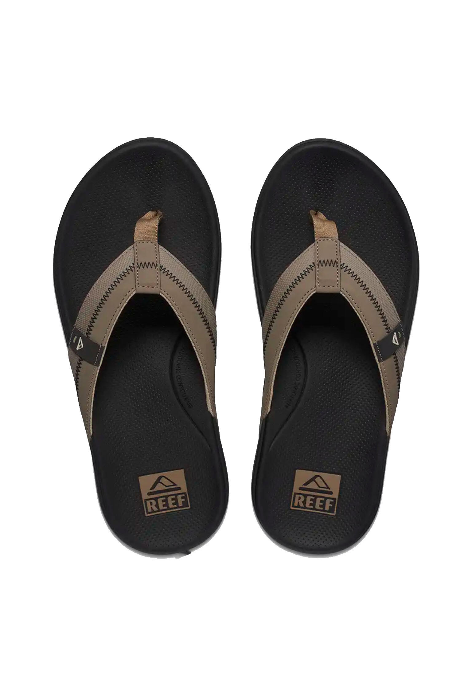 Reef Slippers Cushion Phantom 2.0 Fossil / Raven CJ5513 Bruin / Zwart-46