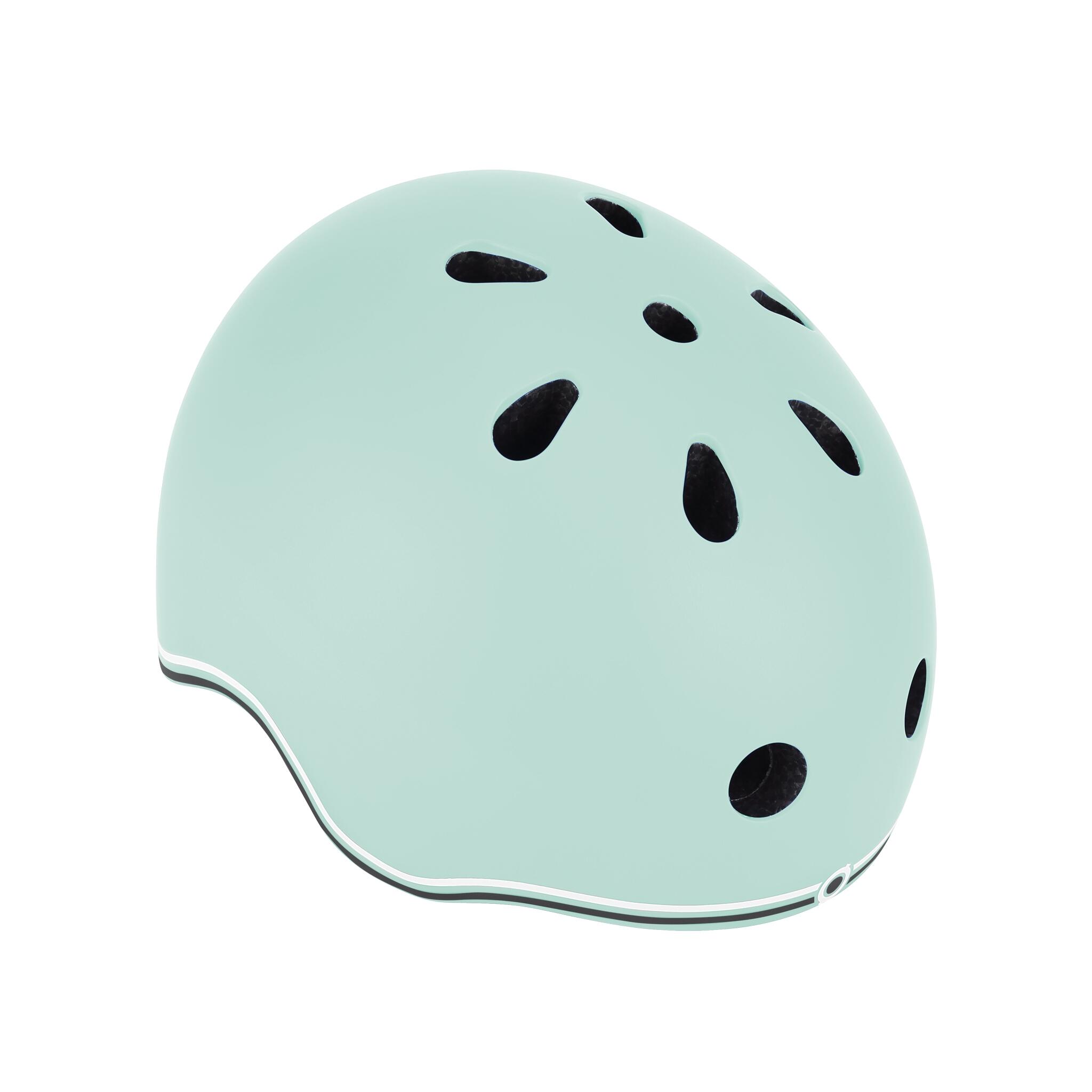 Kask Globber Dziecięcy Regulowany Zielony 45-51 cm