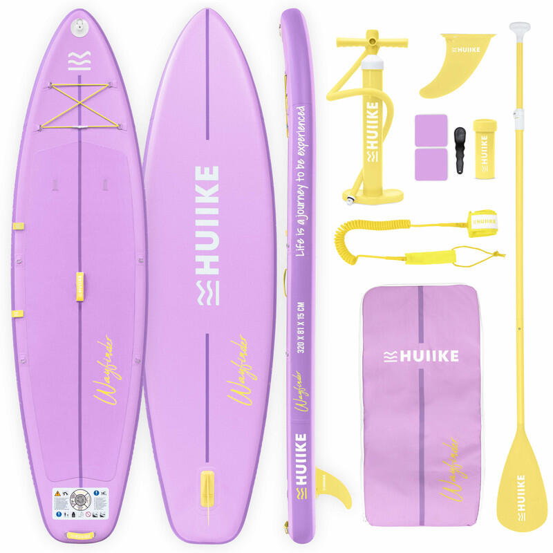 Deska Sup Nadmuchiwana Touring 10’6” z Akcesoriami, do 130 kg, Lilac