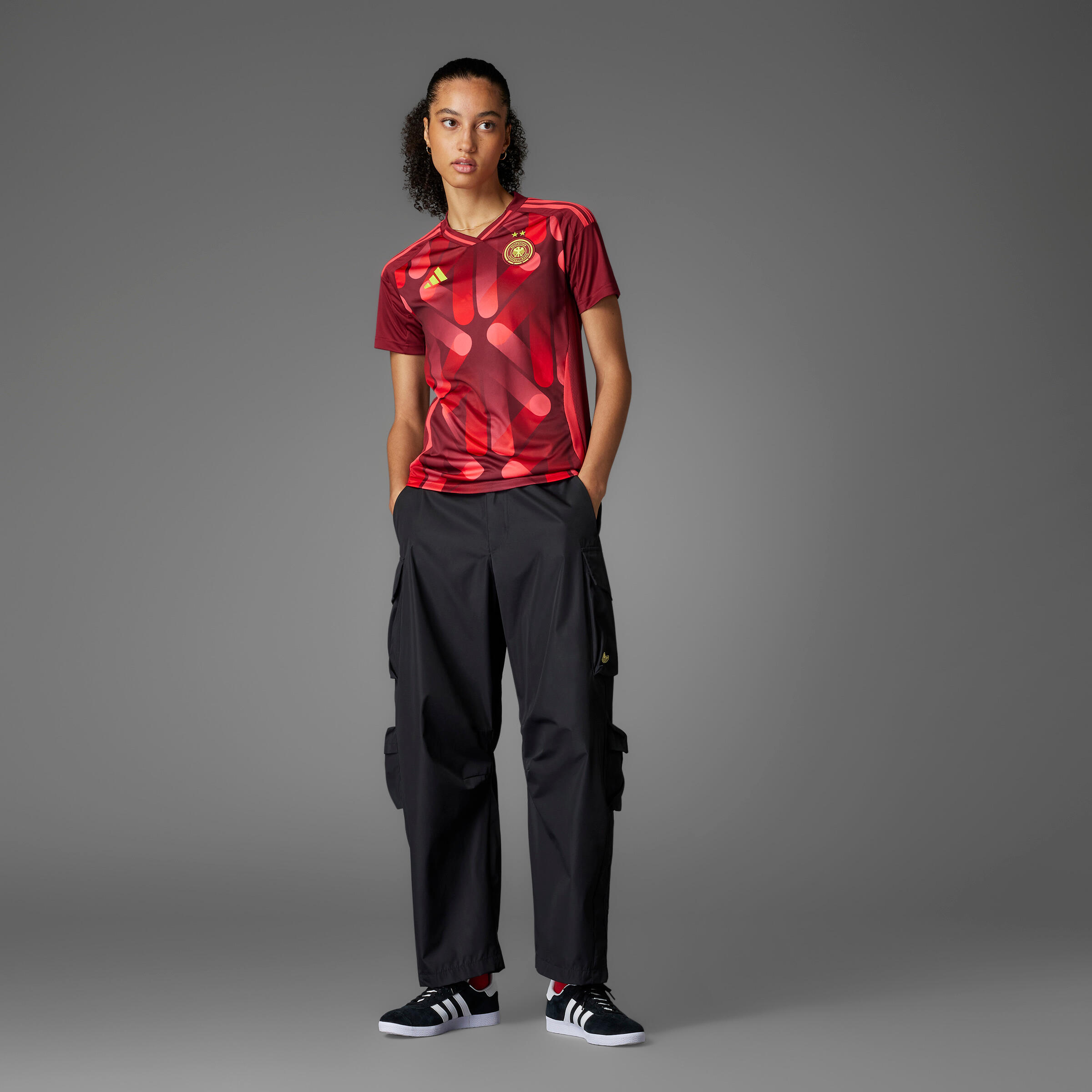 Koszulka piłkarska damska ADIDAS Niemcy 2025 wyjazdowa