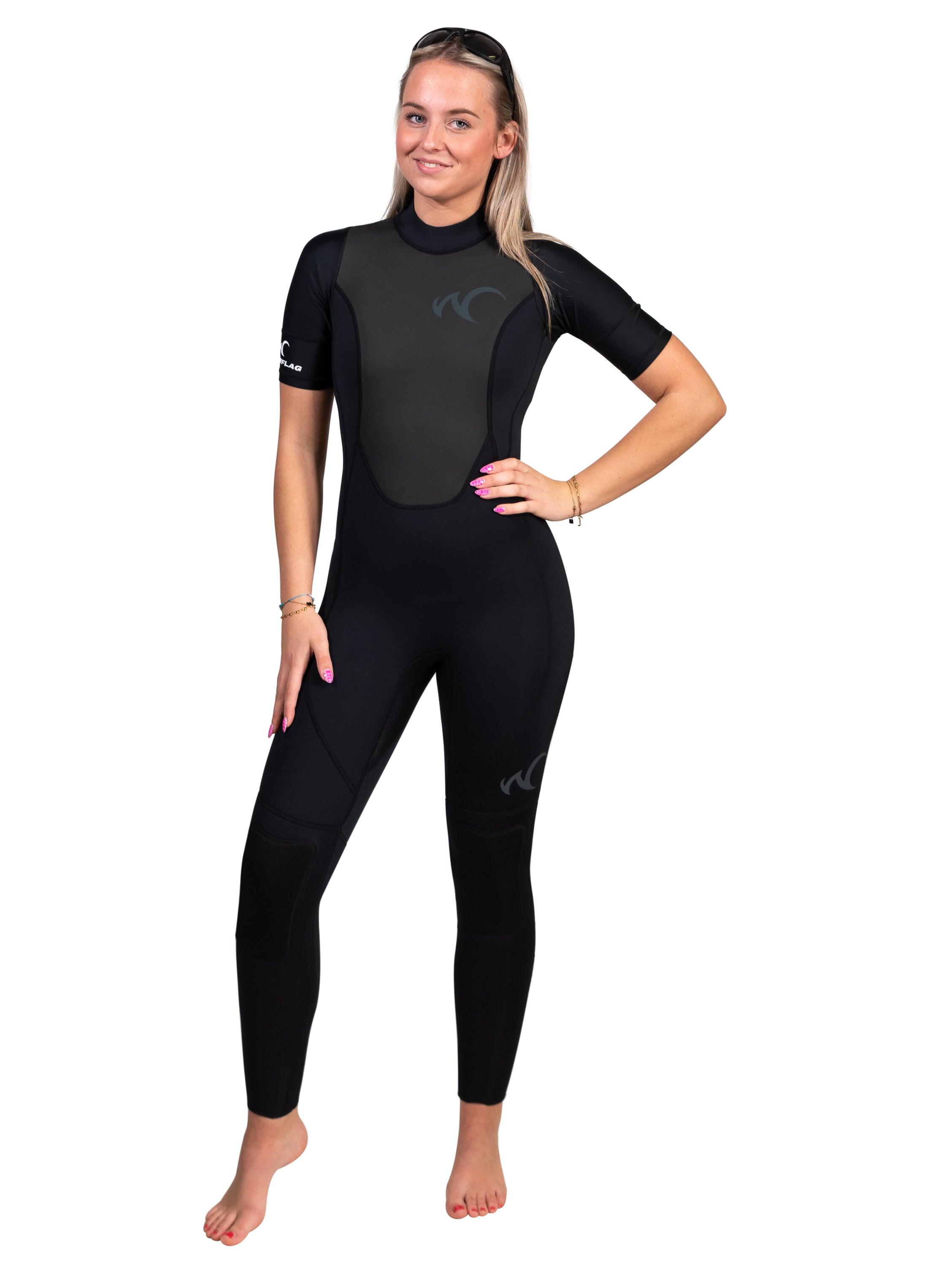 Damski wetsuit sup surf watrflag Sapporo czarny