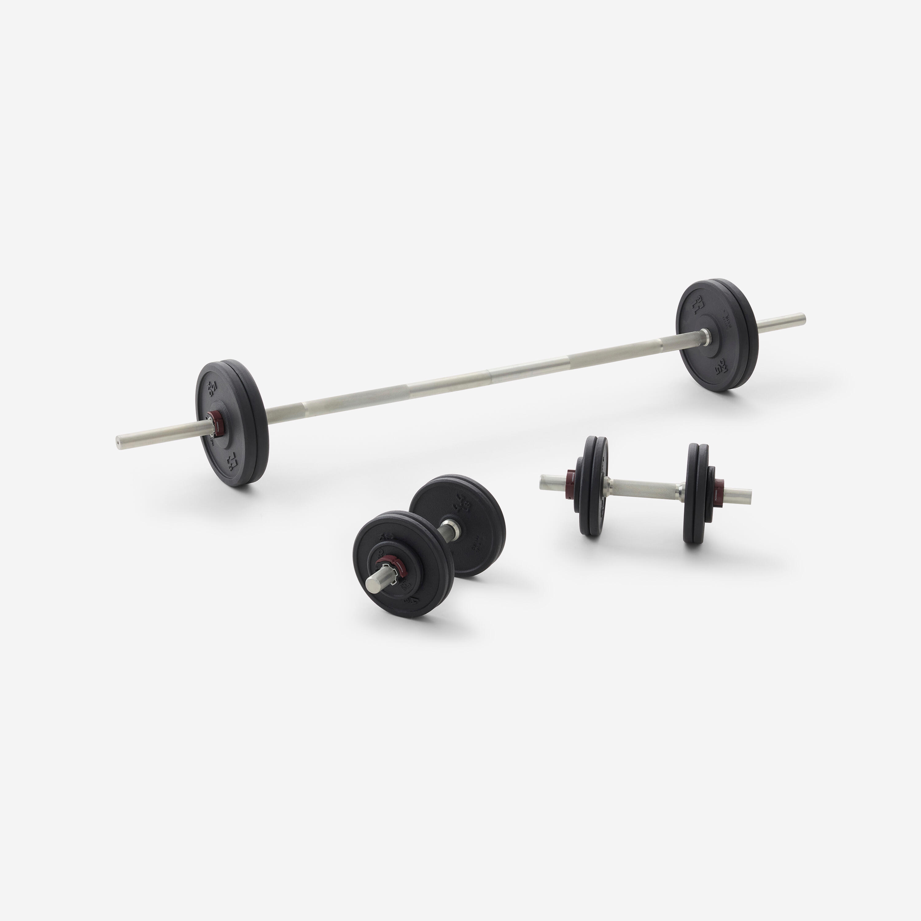 Zestaw hantli do treningu siłowego Corength 50 kg