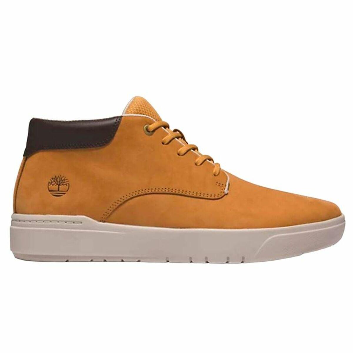 Buty sportowe Casual Dziecięce Timberland Seby Mid Lace Sneaker Wheat Brązowy