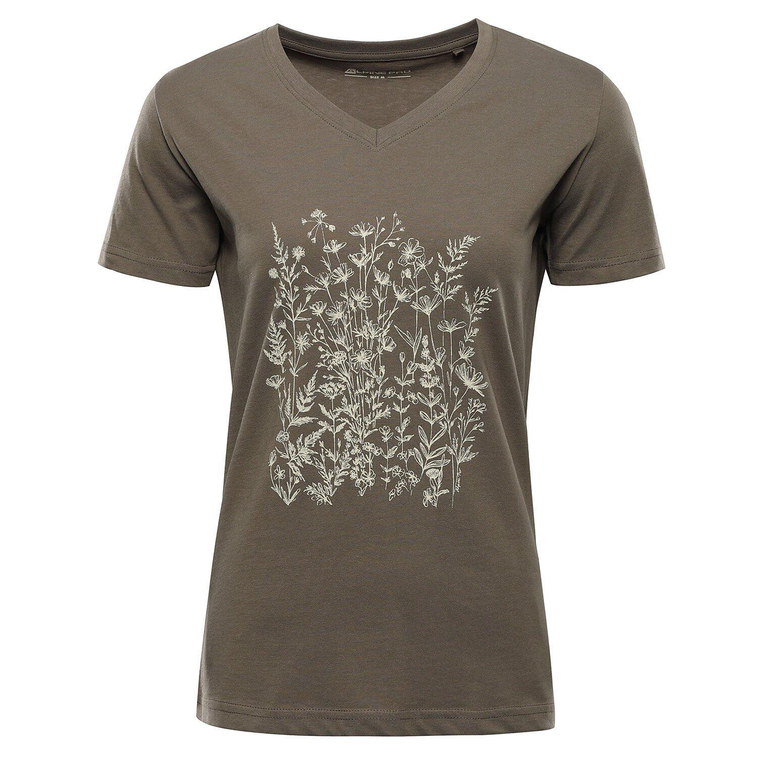 Koszulka damska bawełniana Alpine Pro Dorena