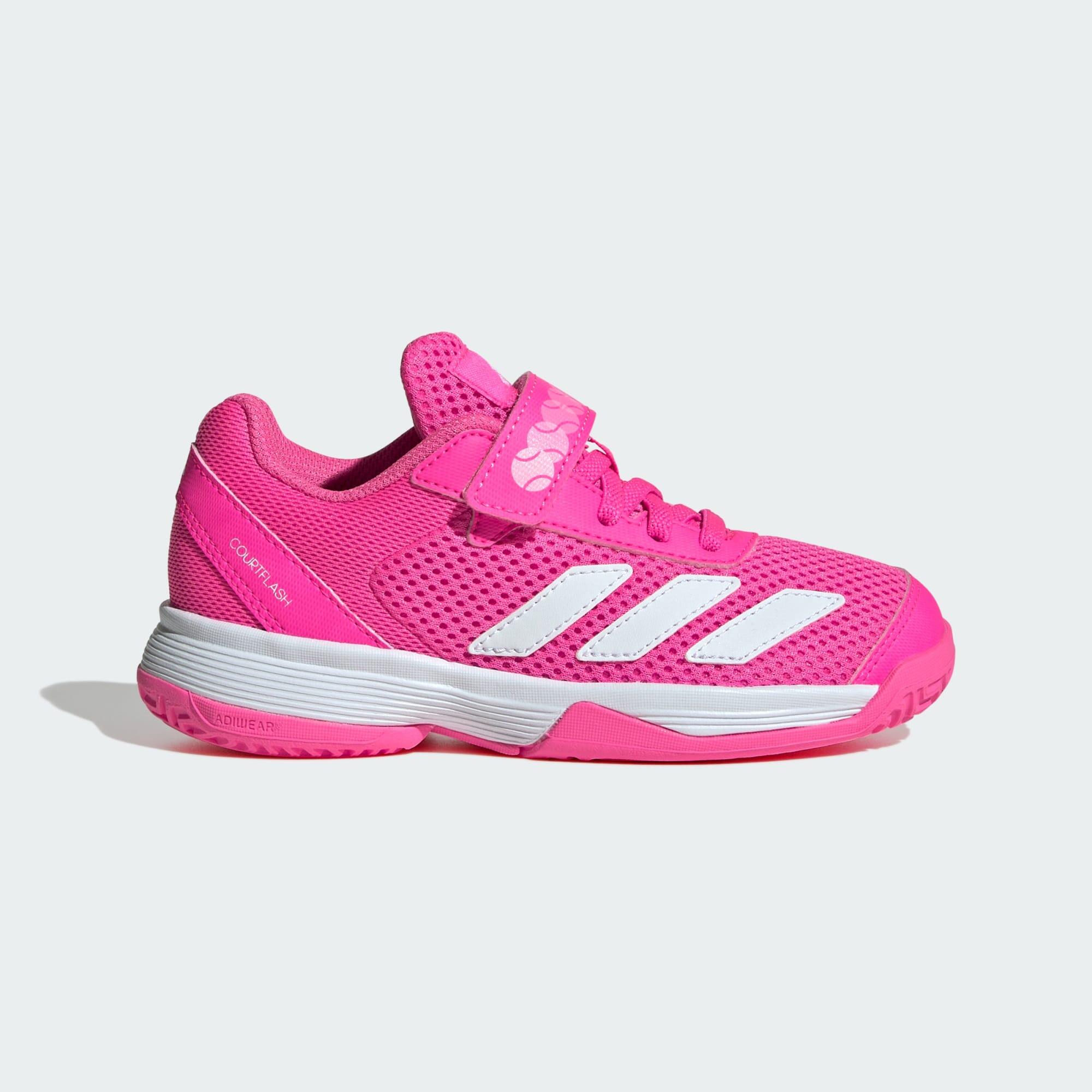 Tenisowe buty z paskami na rzepy dla dzieci Courtflash