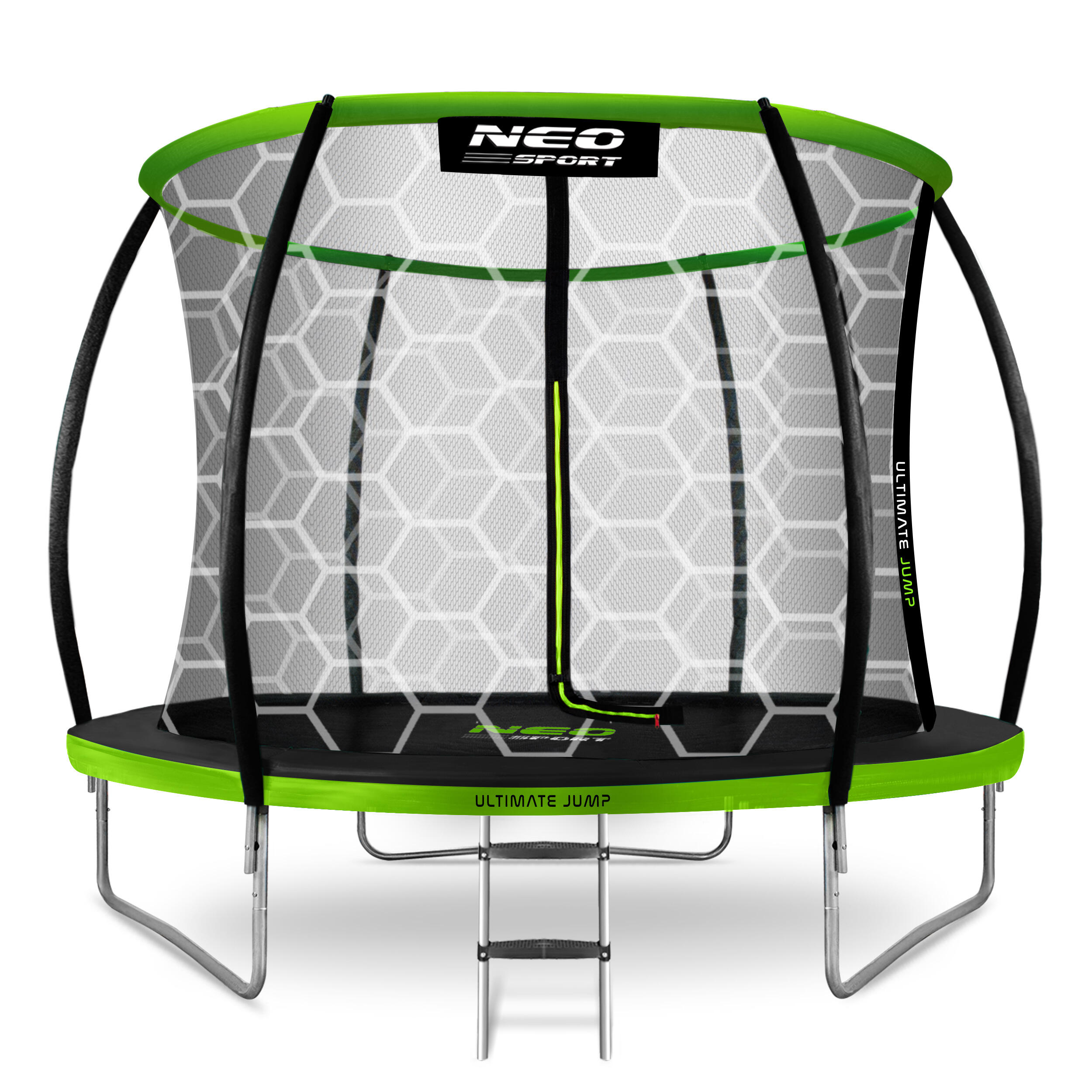 Trampolina ogrodowa Neo-Sport NS-10C221 Circle 312cm/10ft z siatką wewnętrzną