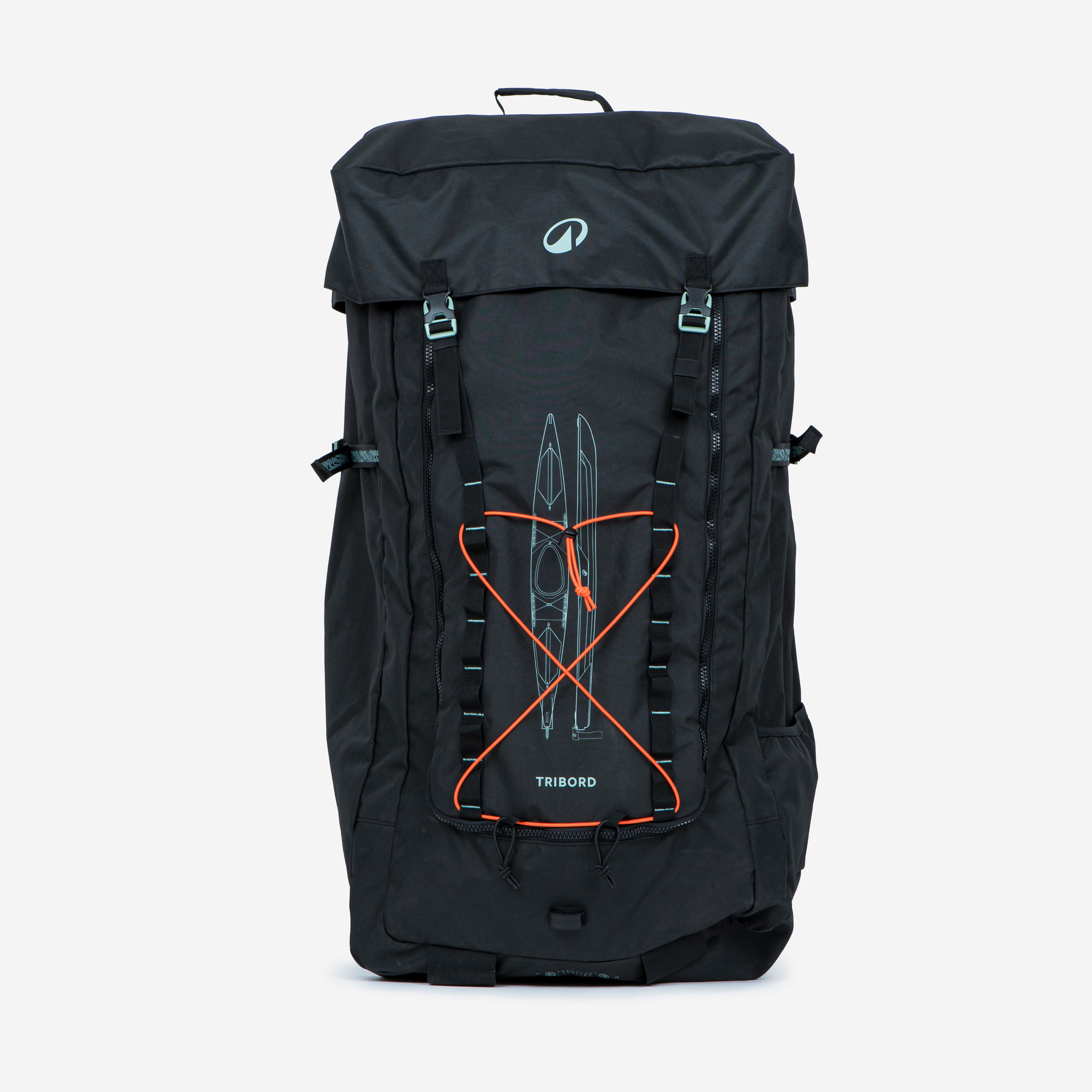 Plecak do transportu kajaka pneumatycznego Tribord Expedition X900 1-osobowego