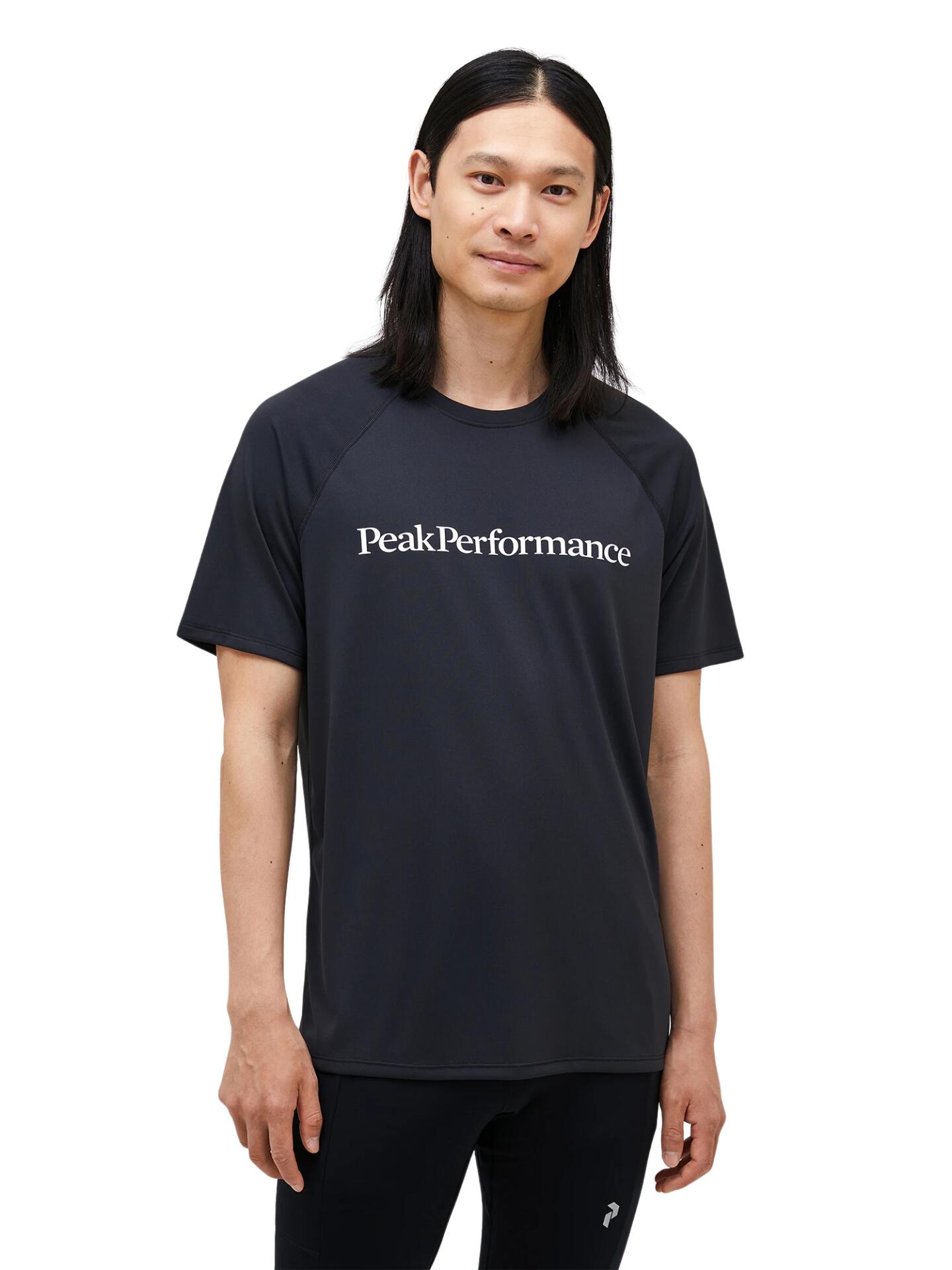 Koszulka Peak Performance męska Active Tee czarna - L