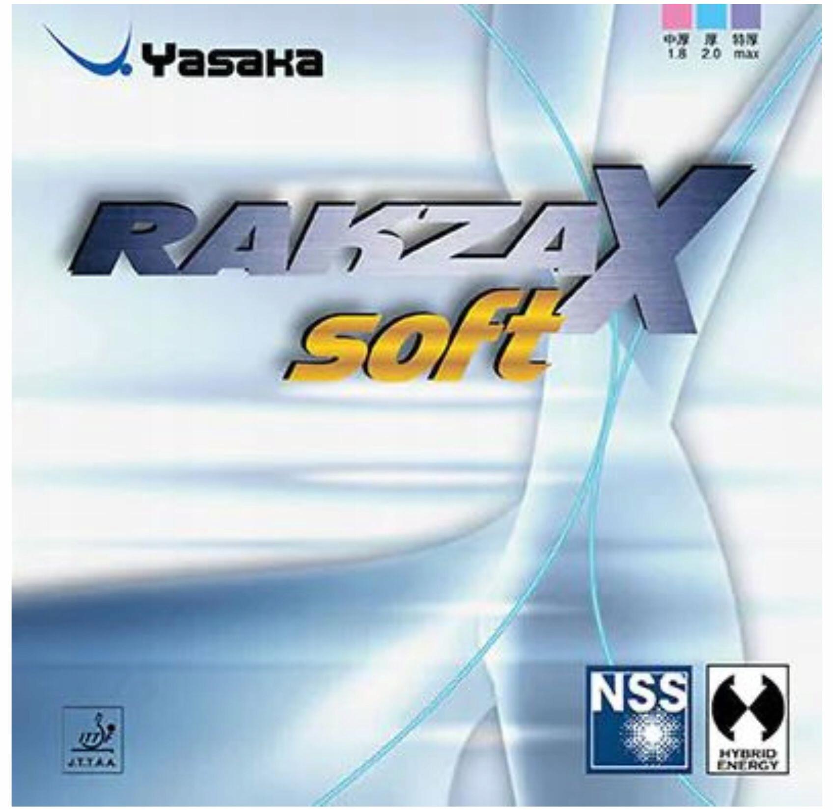 Okładzina do tenisa stołowego Yasaka Rakza X Soft max na rakietkę