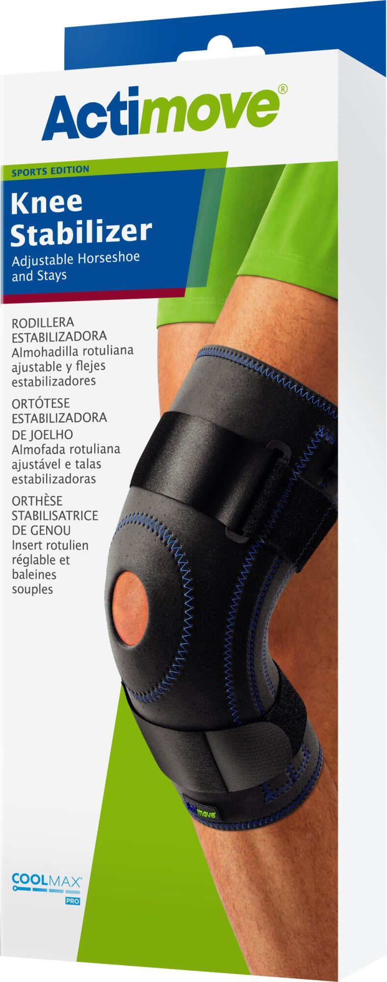 Orteza Stawu Kolanowego Actimove Sports Edition z Regulowaną Pelotą i fiszbinami