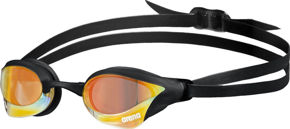 Arena Zwembril Cobra Core Swipe Mirror Geelkoper/Zwart