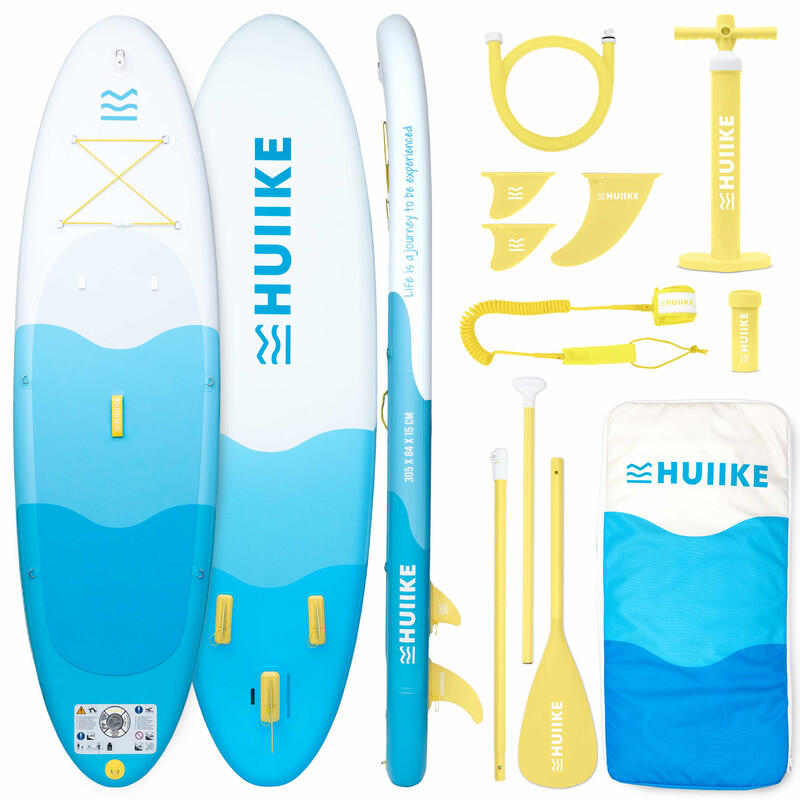 Deska Sup Nadmuchiwana 10’ z Akcesoriami w Zestawie, do 130 kg, Niebieska