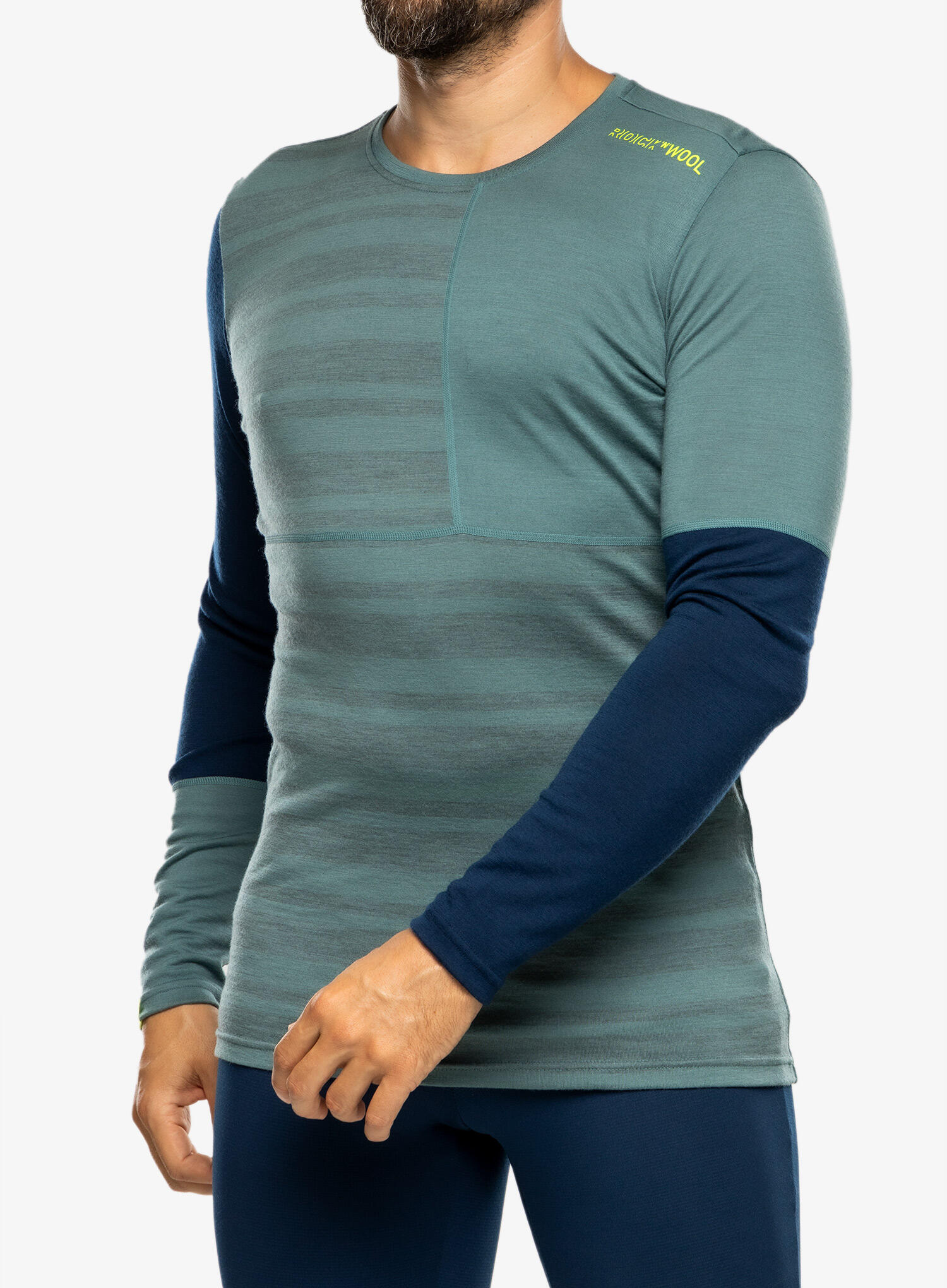 Bluza termiczna męska Ortovox 185 Rock N Wool Long Sleeve