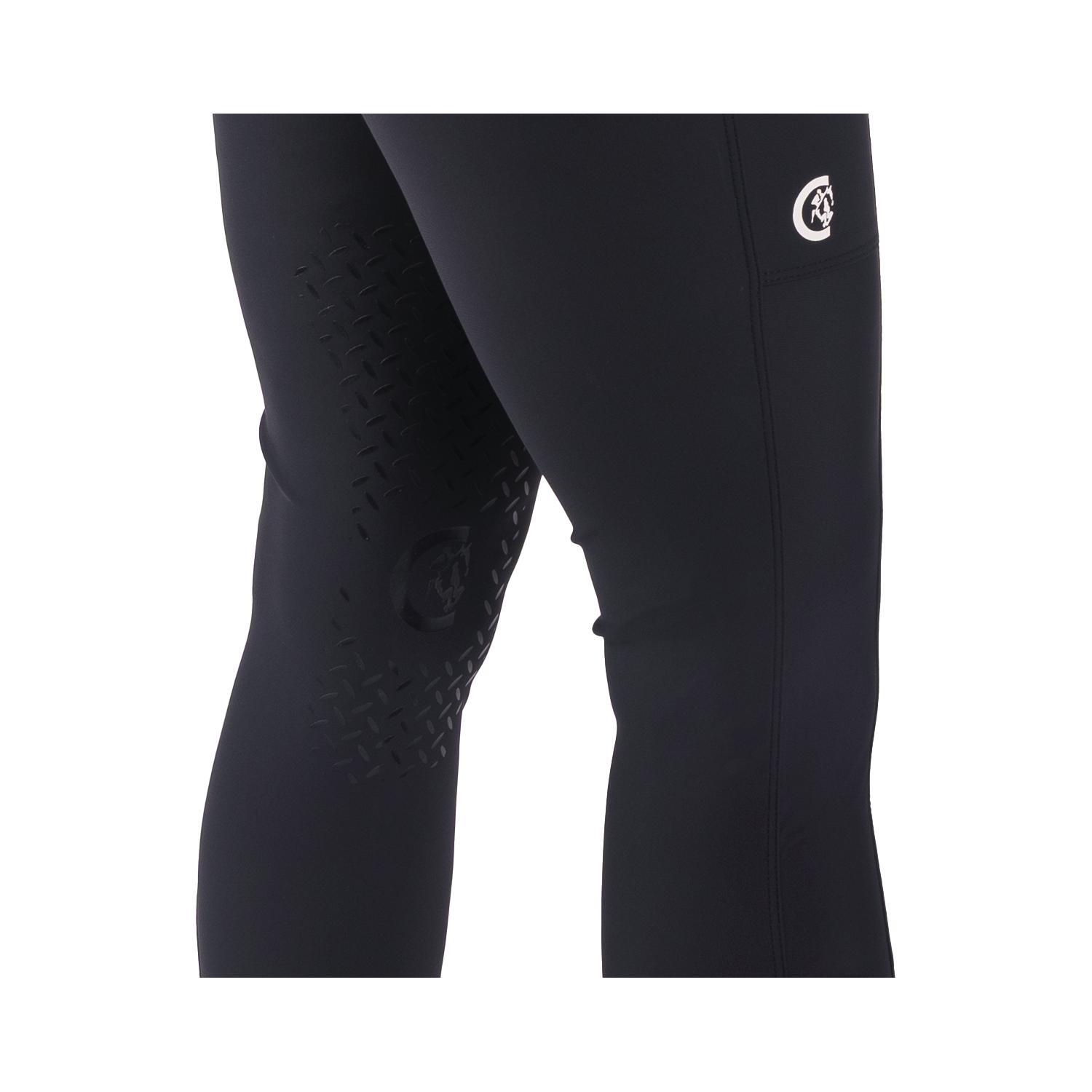 Legginsy jeździeckie z gripem na kolanach dla kobiet Kentucky Horsewear Classic