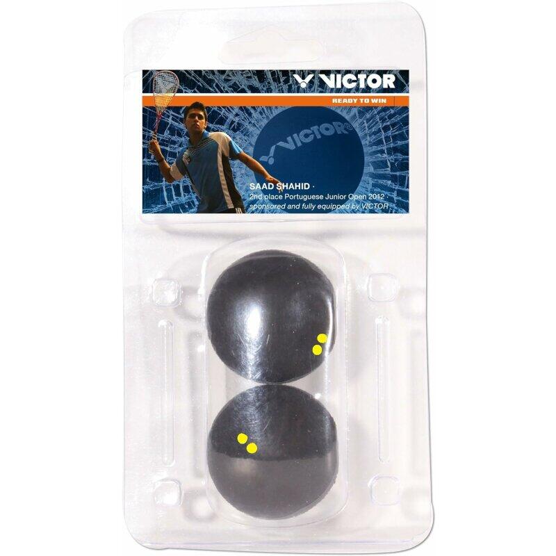 Piłka do squasha VICTOR Squashball Double Yellow 2