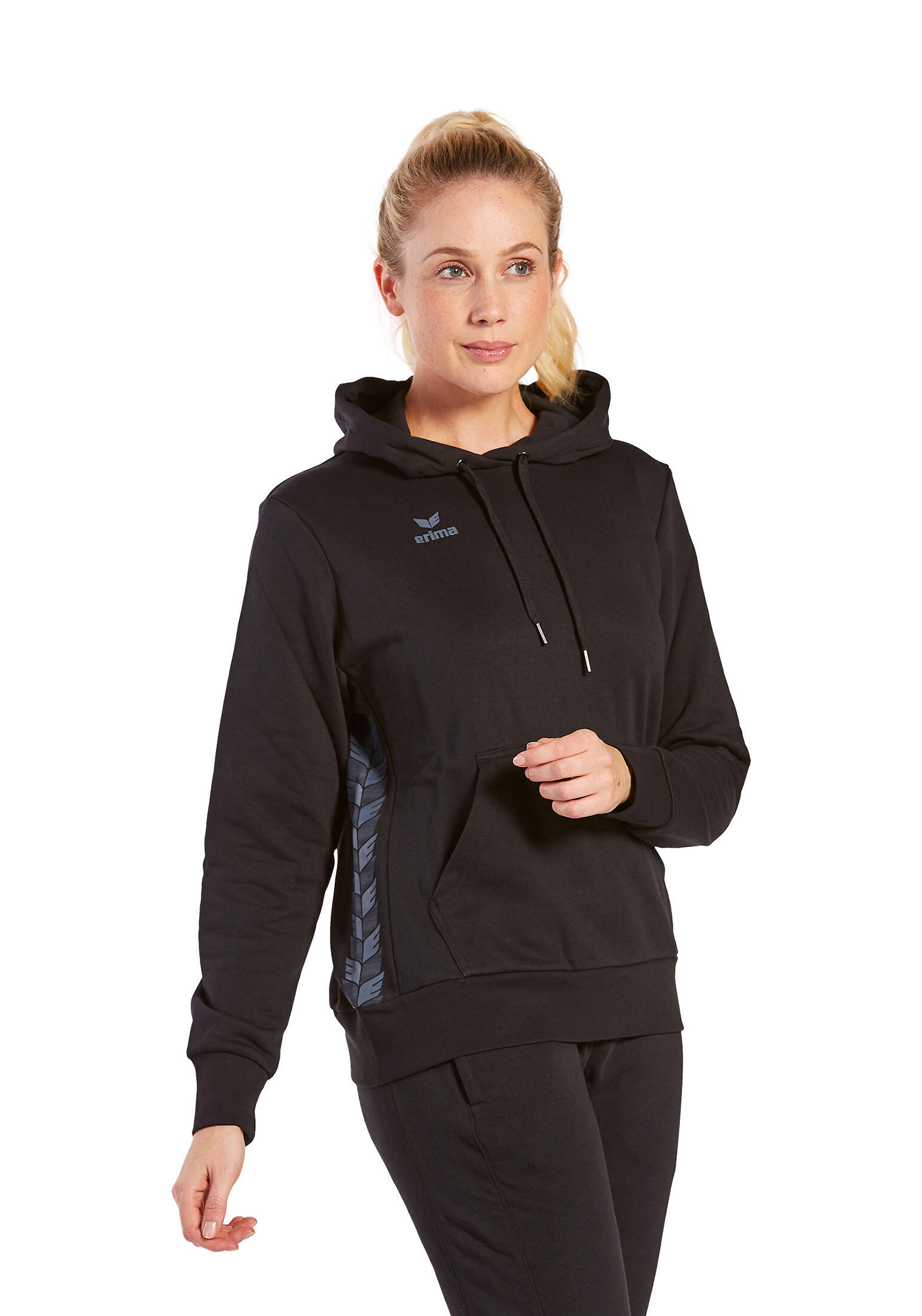 Damska bluza z kapturem Erima Essential Team