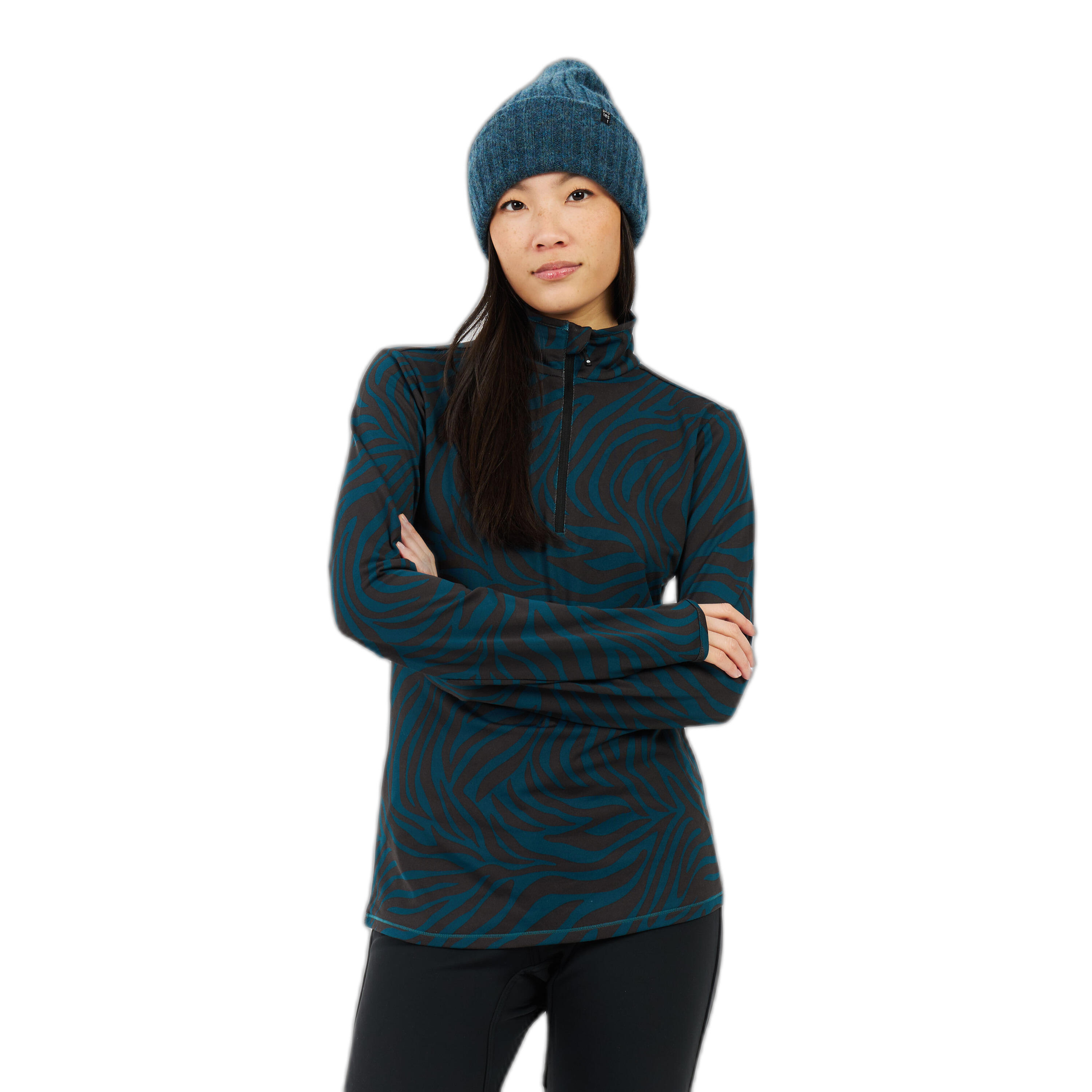 Damski polar 1/4 zip Protest Esher