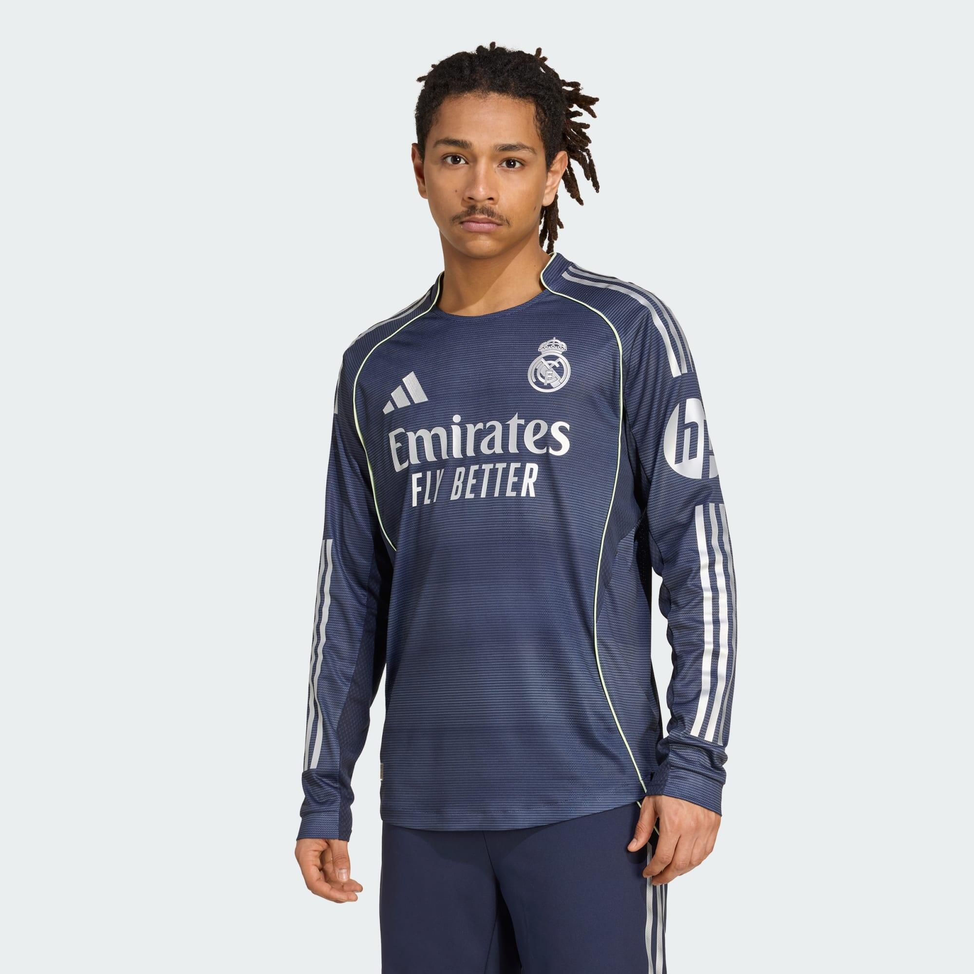 Koszulka Real Madrid 25/26 Long Sleeve Away Authentic