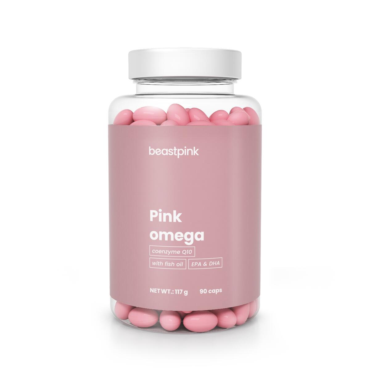 Omega-3 Pink Omega kapsułki z koenzymem Q10