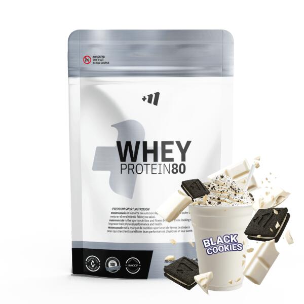 Białko serwatkowe 80 - 1 kg Biała czekolada z czarnymi ciasteczkami MASMUSCULO