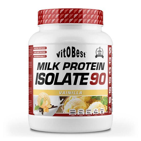 Izolat białka mleka 90 - 1 kg wanilia VitoBest