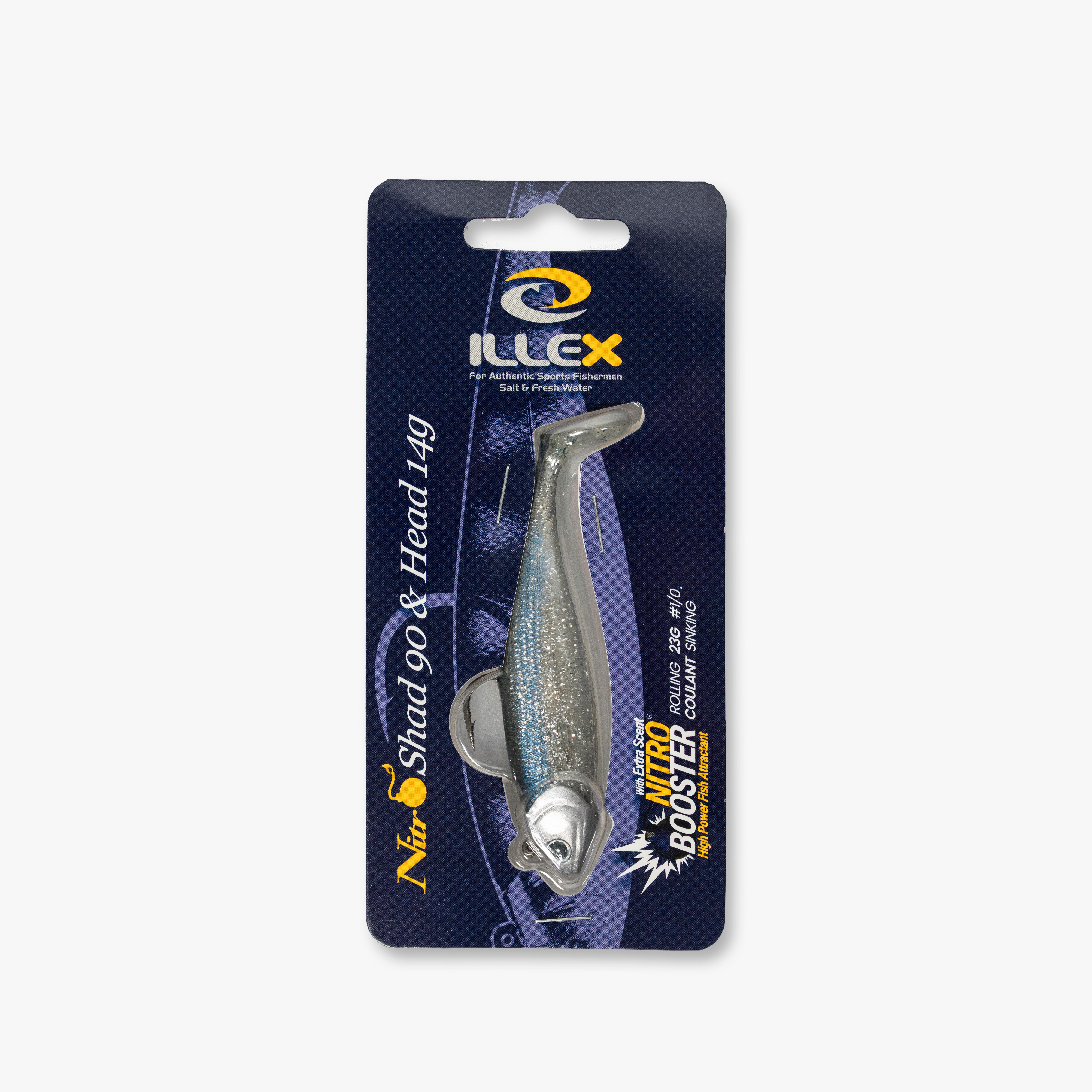 Zestaw Illex Nitro Shad 90 14 g Bleak