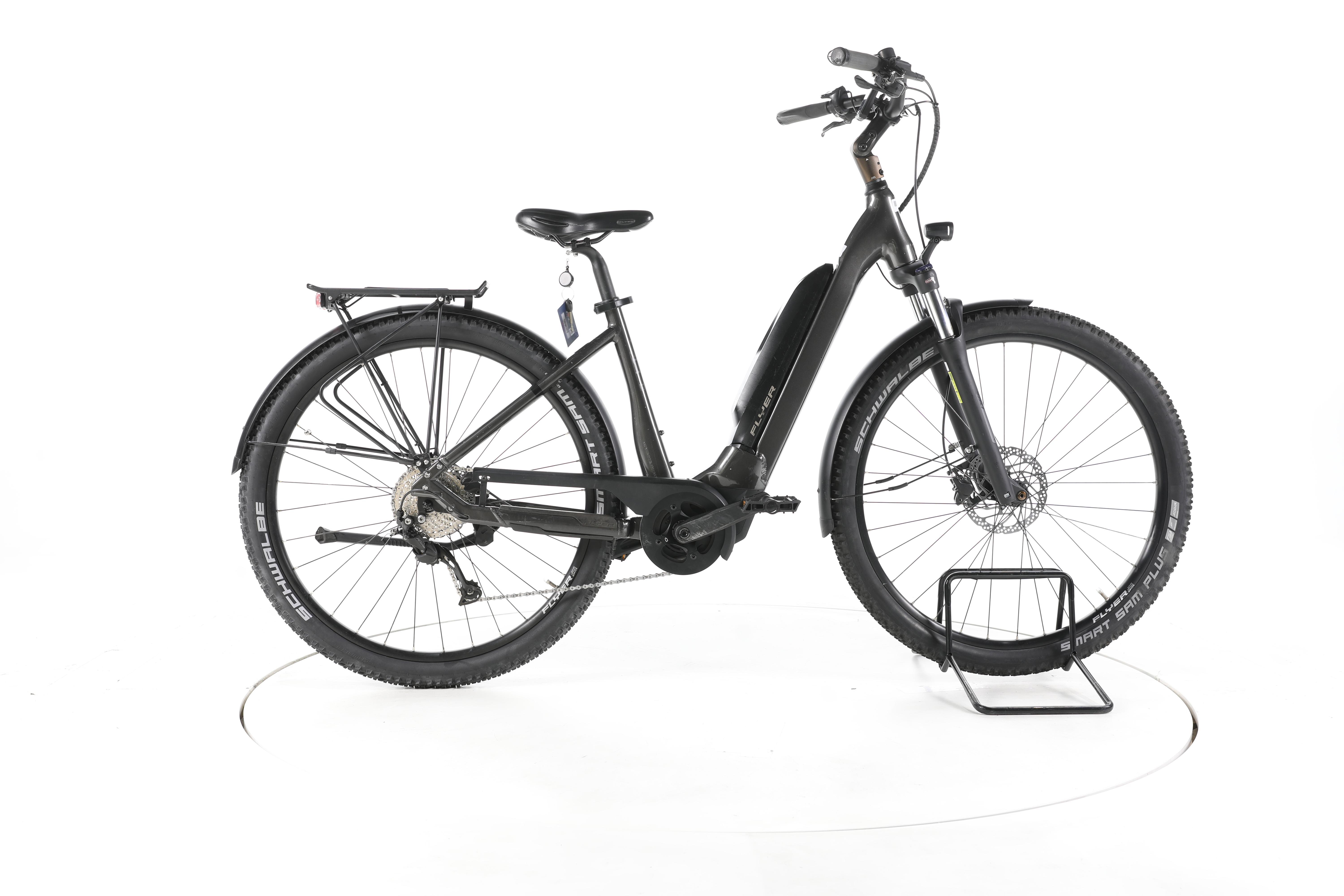 Second Life - FLYER Upstreet5 3.12 Trekking E-Bike Niska rama - Stan dobry