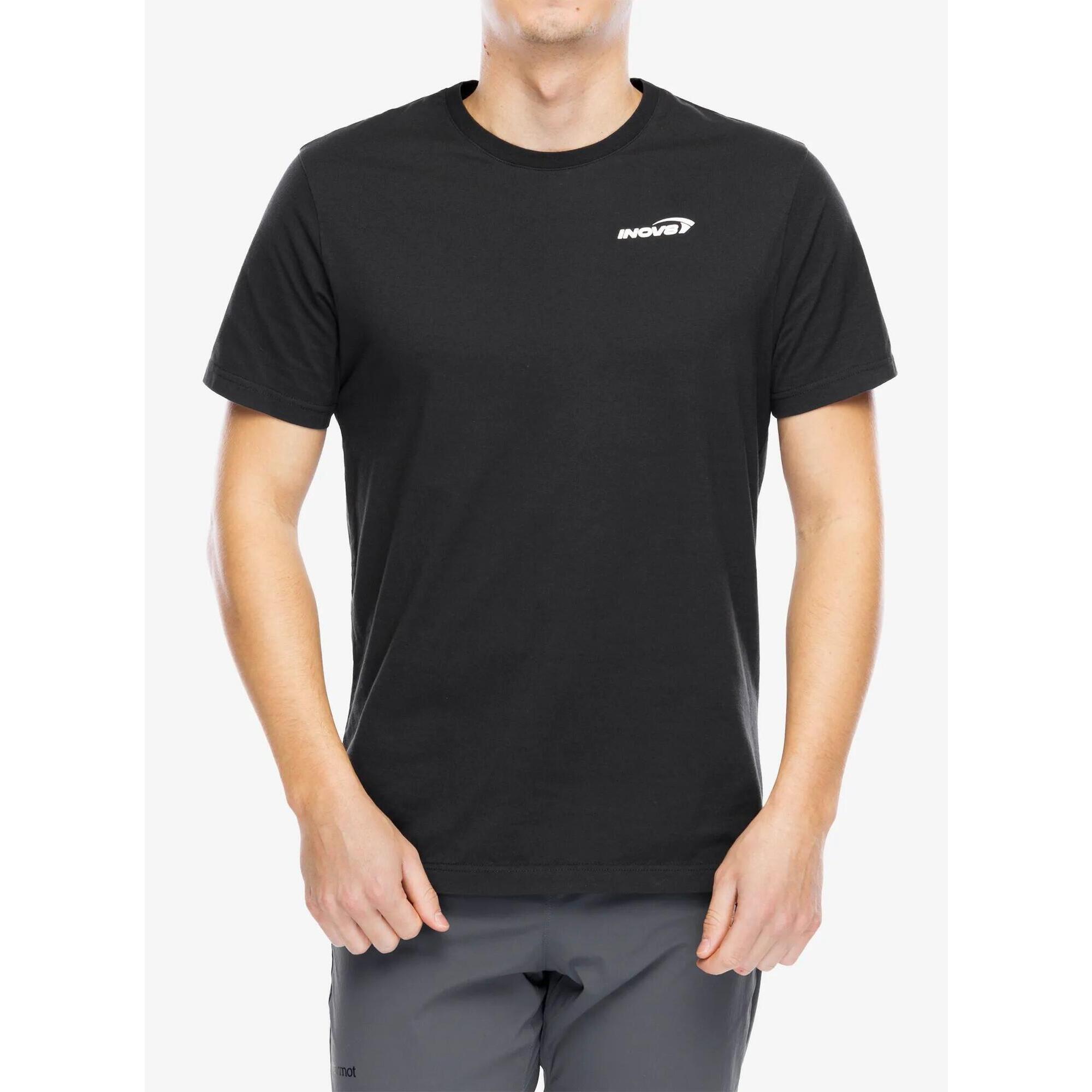 Koszulka bawełniana męska Inov-8 Graphic T-Shirt Mont Blanc