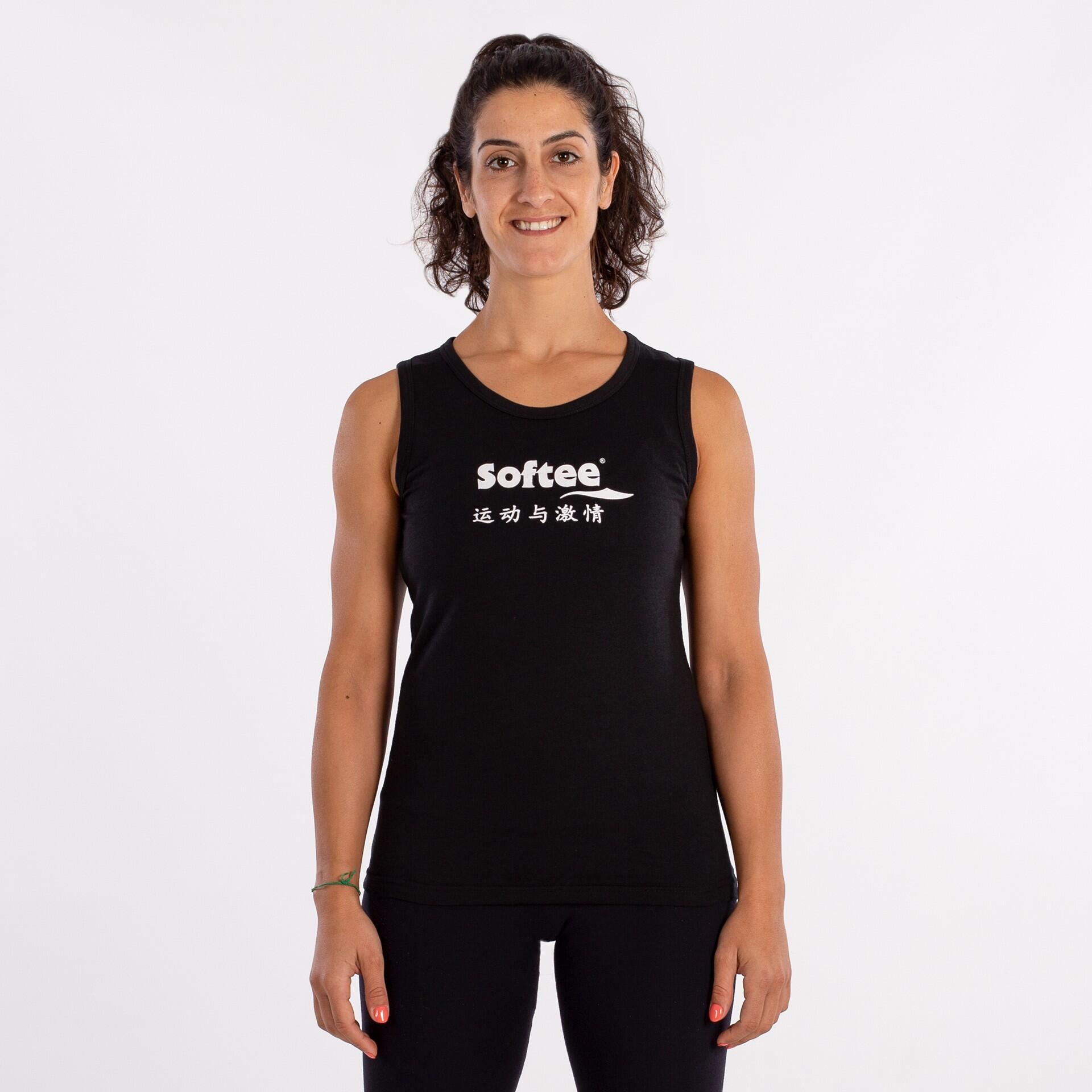 Damski tank top 2514, 65% poliester 35% bawełna