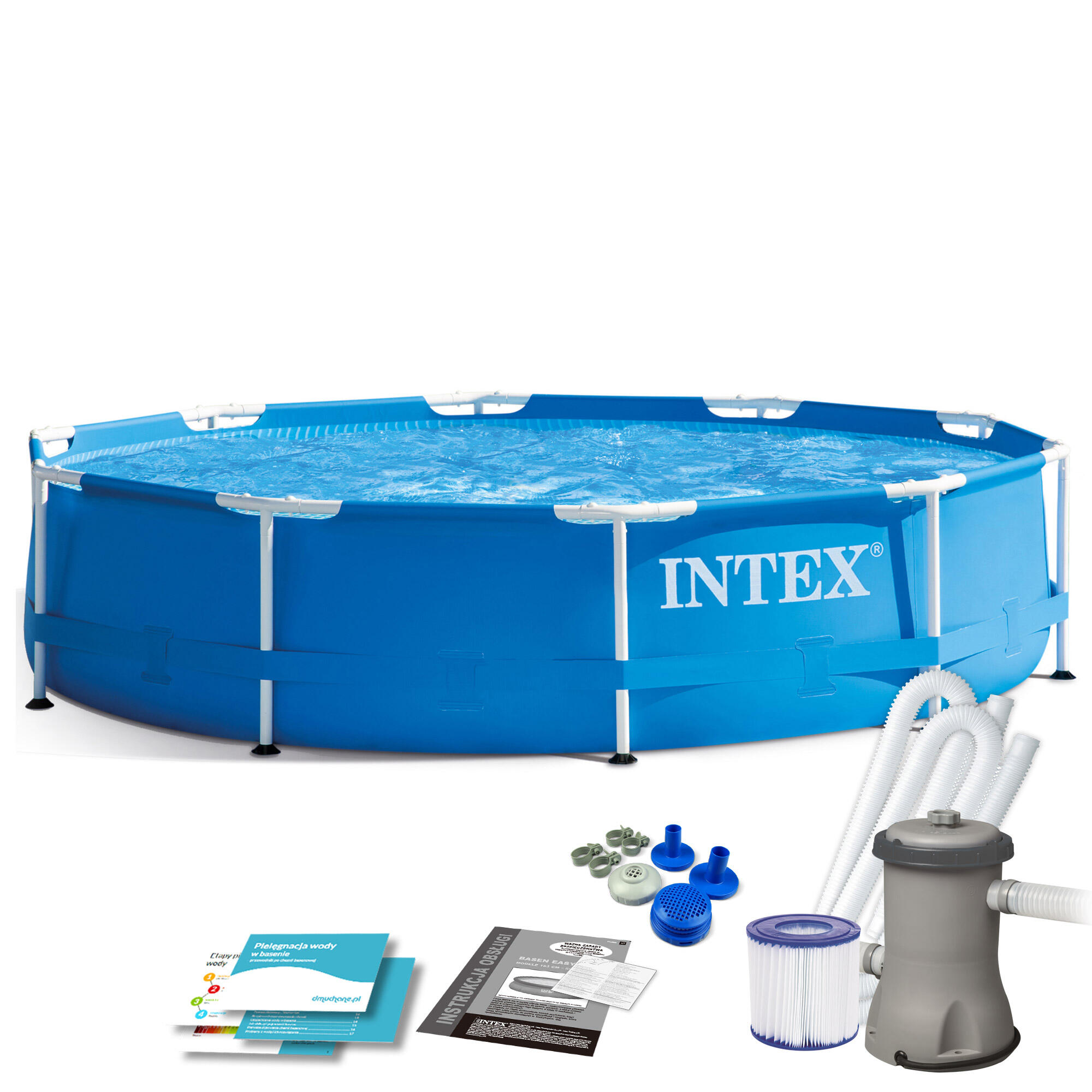 Basen ogrodowy stelażowy 305x76 cm Intex 28202