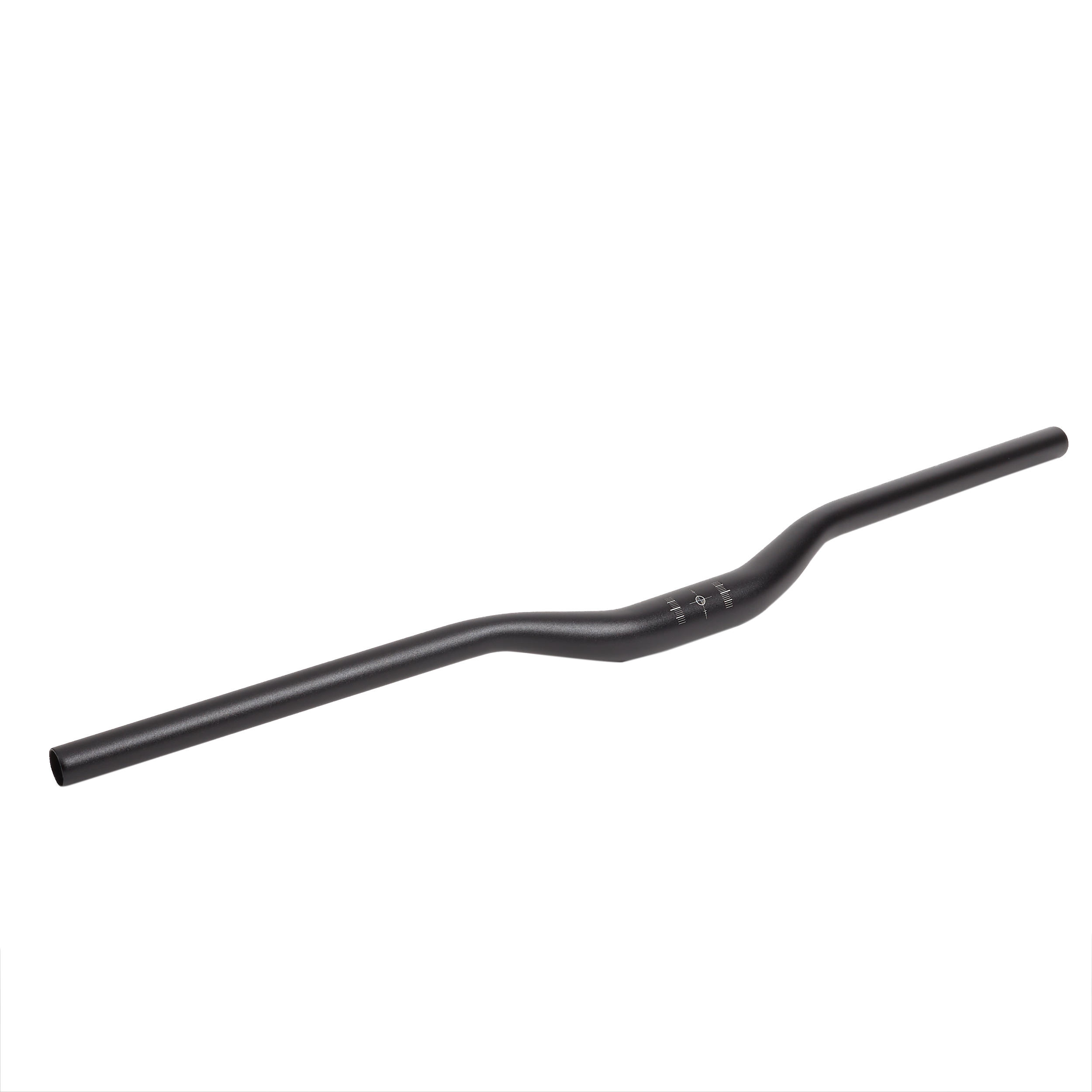 Kierownica rowerowa MTB Rockrider 31 8 rise 8 mm backsweep 9° upsweep 4° 760 mm