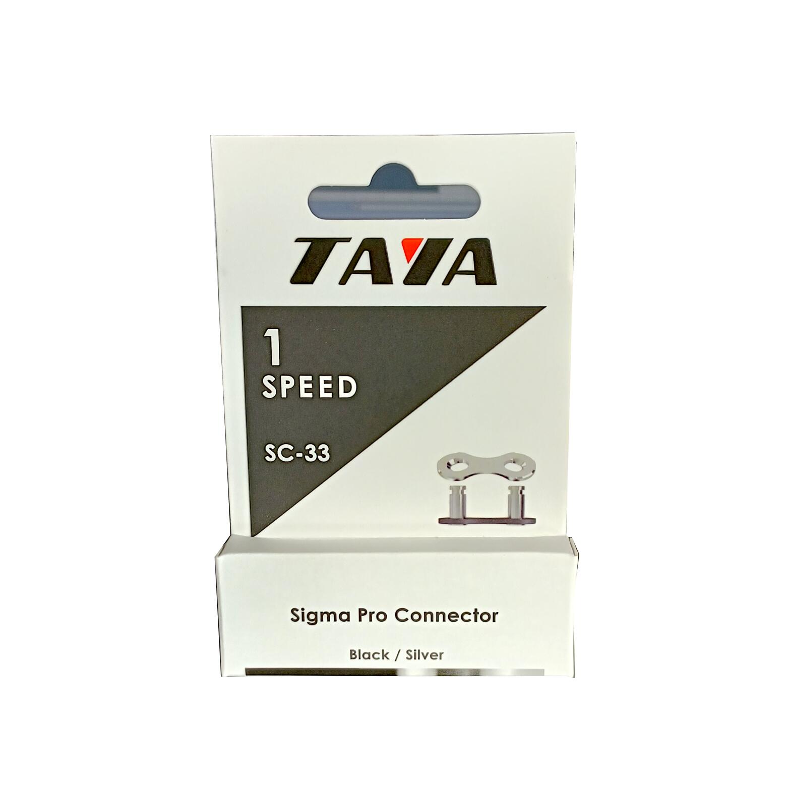 Sigma Taya ogniwo łańcucha Pro 1/2 x 1/8 czarne 2 szt.