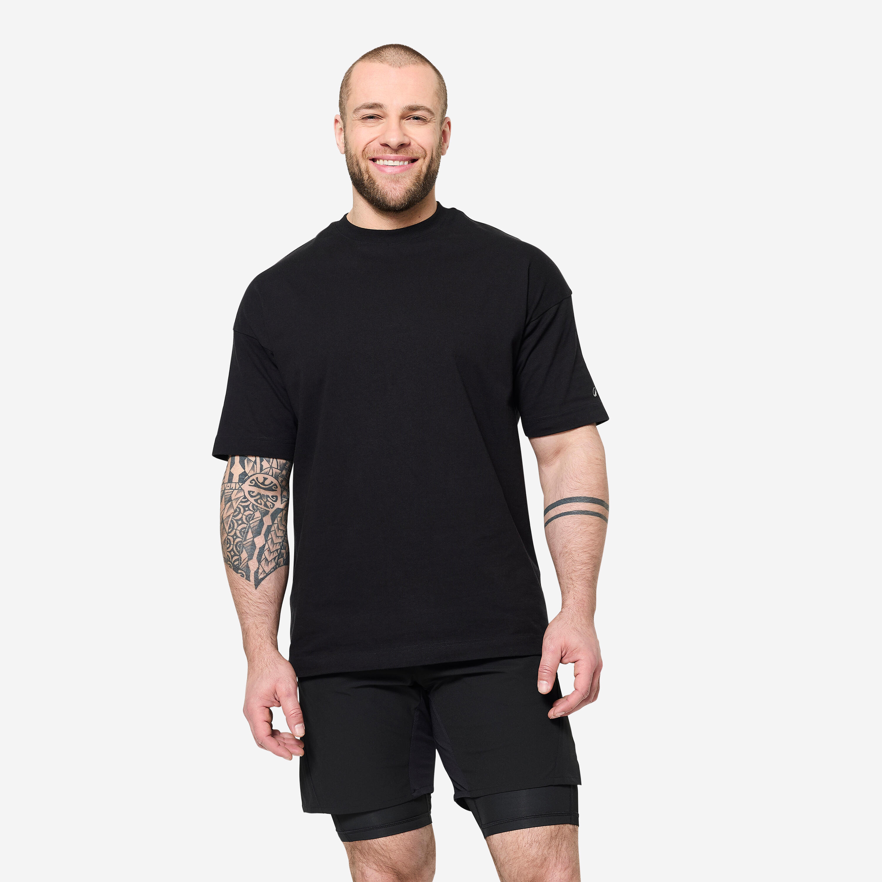 Koszulka z krótkim rękawem męska Domyos Gym & Pilates