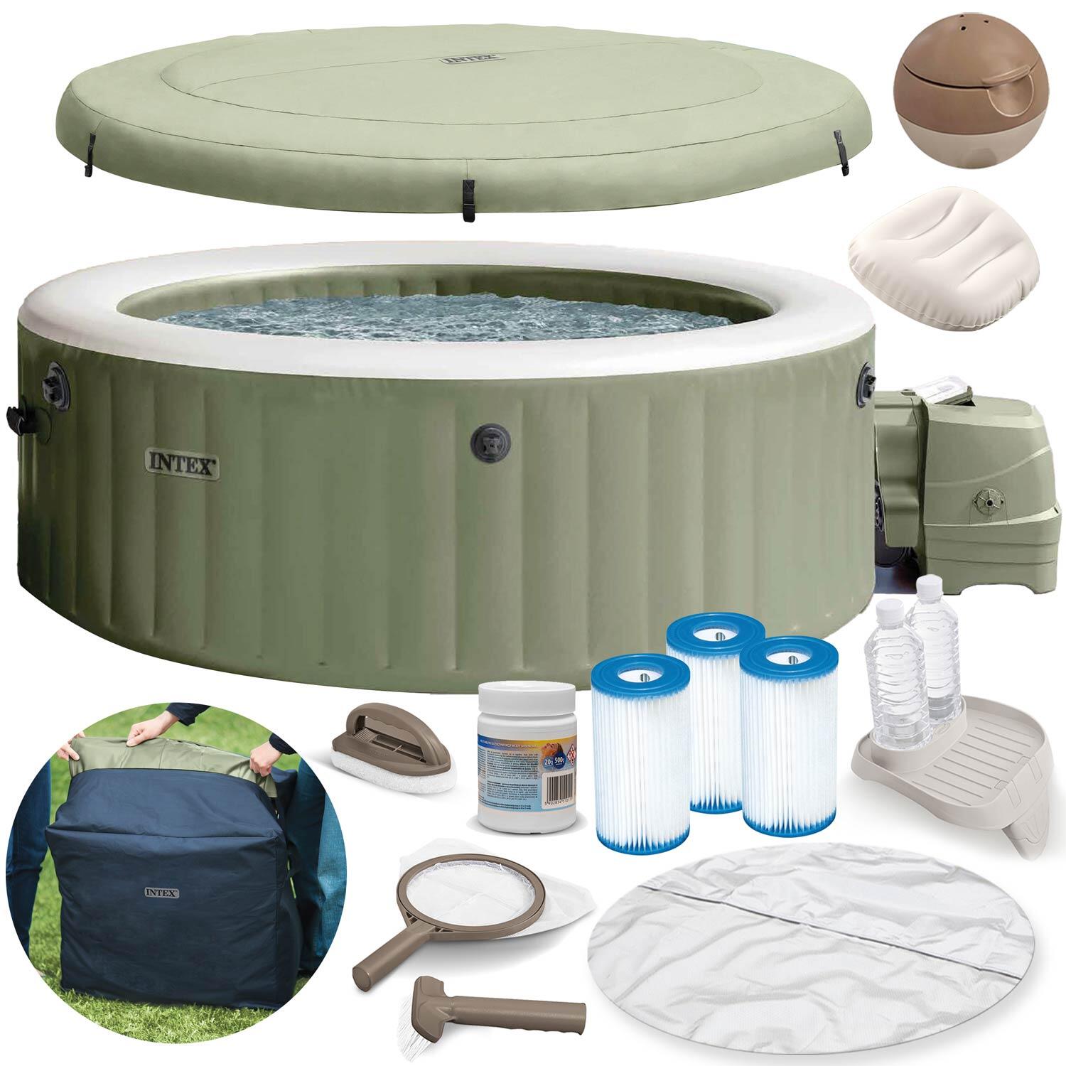 Dmuchane SPA Intex 28426 PureSpa 196x71cm hydromasaż 4os. zestaw model 2026
