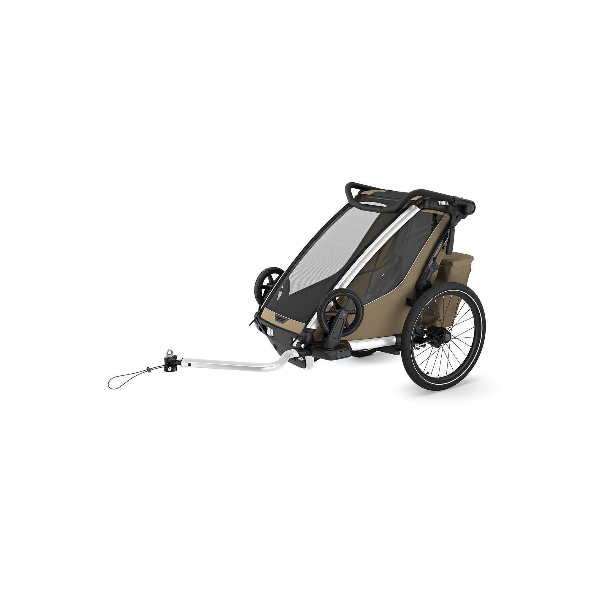 Przyczepka rowerowa Thule Chariot Cross 2 Single - khaki