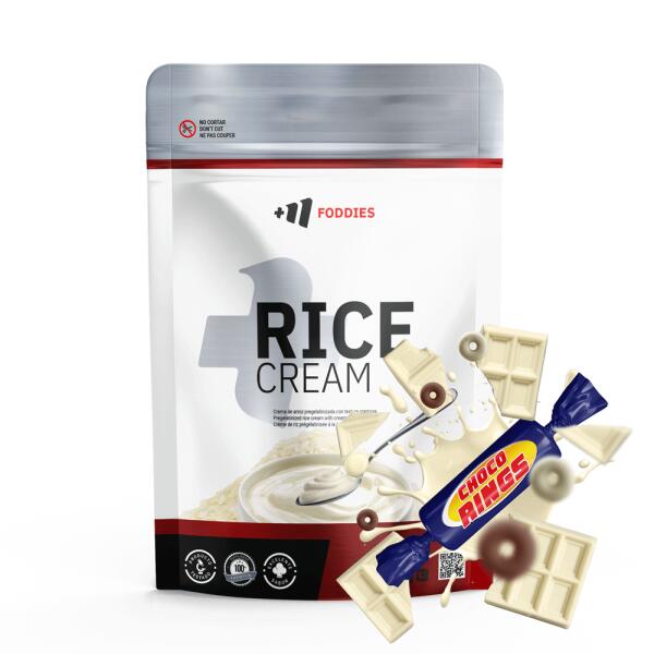 Krem ryżowy (wstępnie żelatynowany krem ryżowy) - 1 kg białej czekolady z pole
