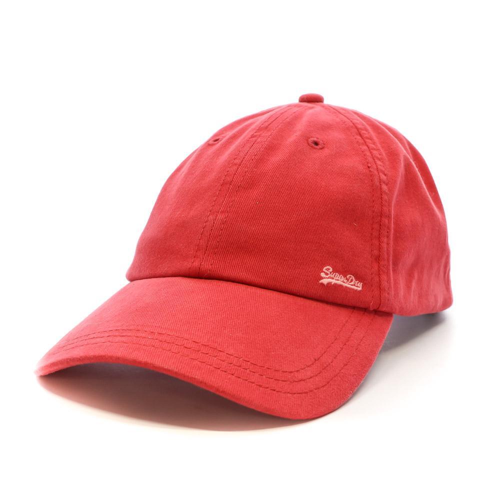 Czapka z daszkiem męska Superdry Vintage Emb czerwona