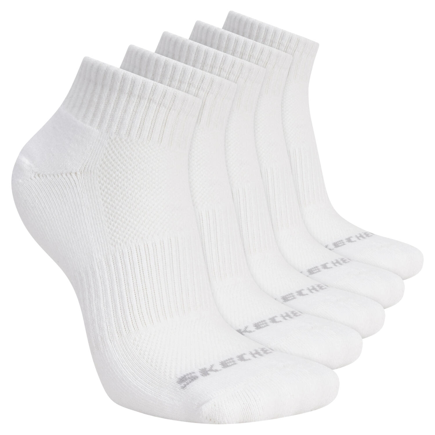 Skarpetki sportowe dla dorosłych 5pk Unisex 1/2 Terry Qtr Crew