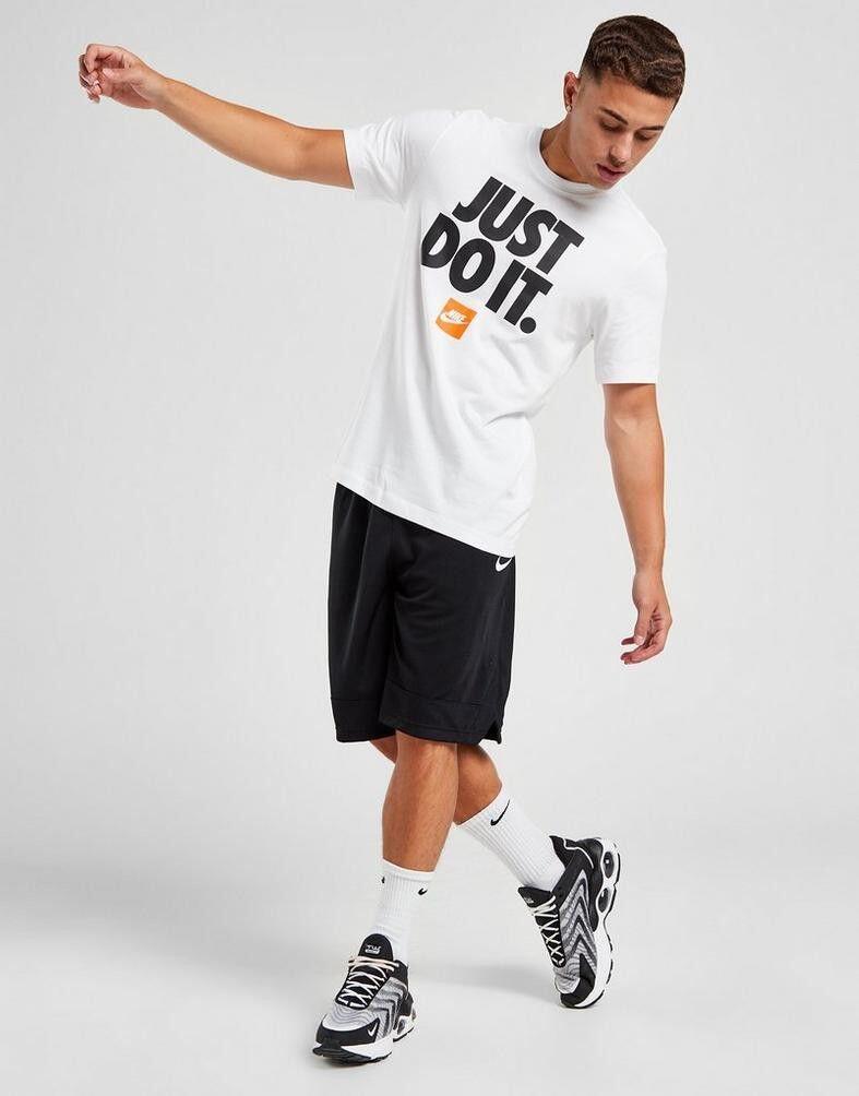 Koszulka z krótkim rękawem Męska Nike JDI VERDIAGE DZ2989 100 Biały