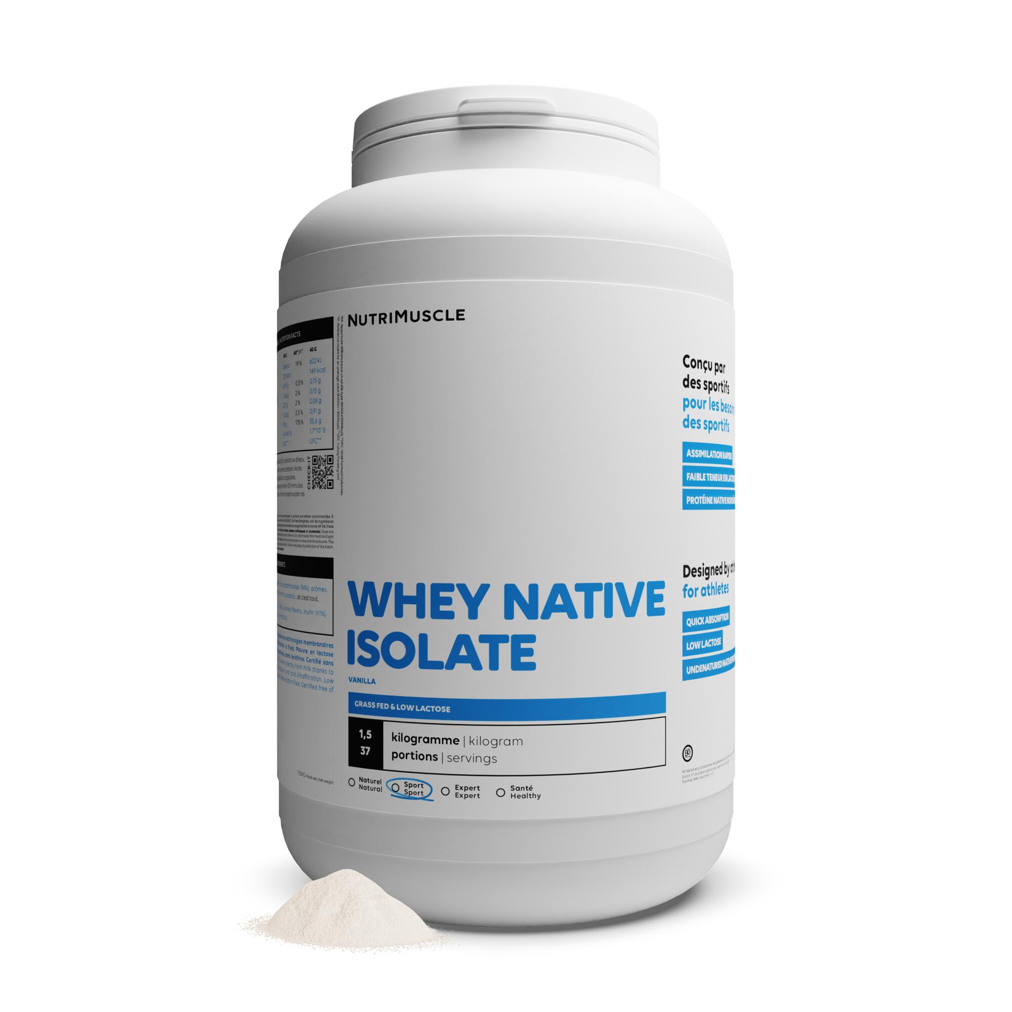 Izolat natywny serwatki o niskiej zawartości laktozy (1,5 kg)