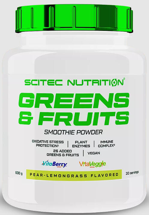 Greens i Fruits - 600g Cytryna Gruszka Scitec Nutrition