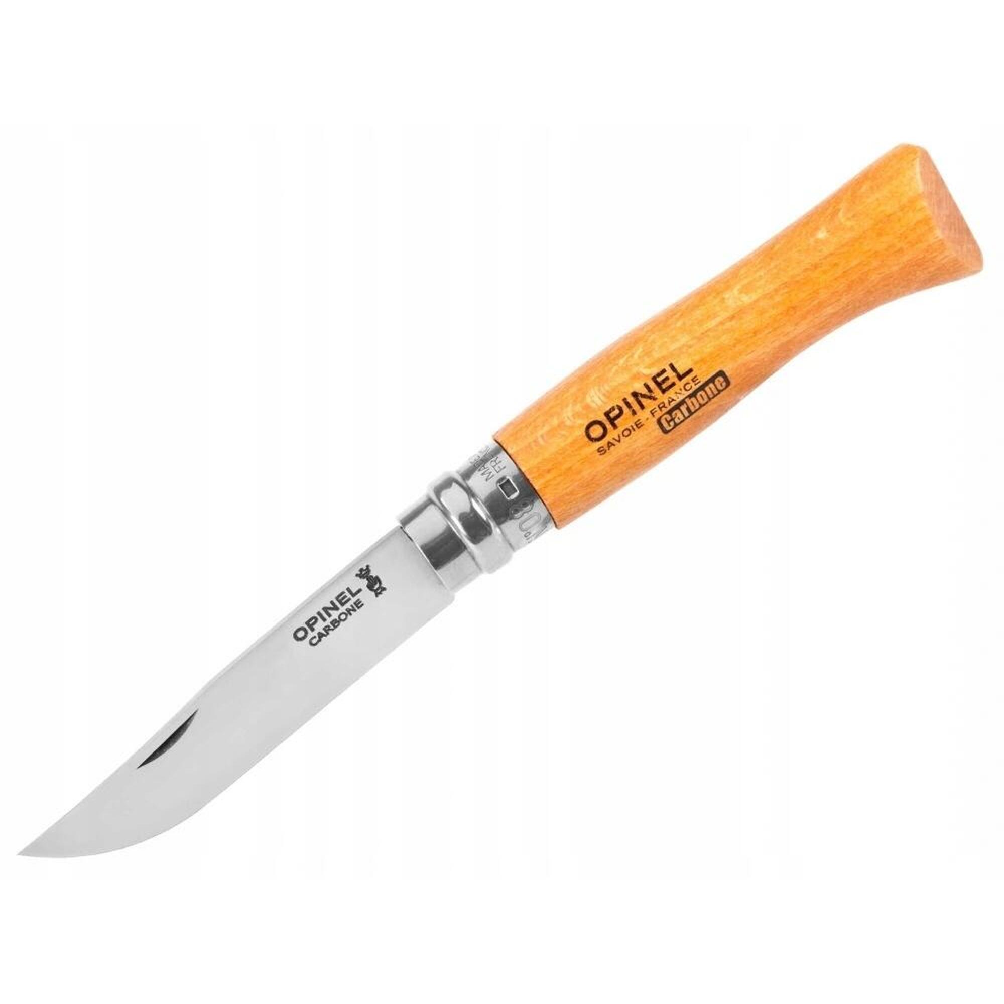 Nóż składany francuski scyzoryk z ostrzem ze stali węglowej No.08