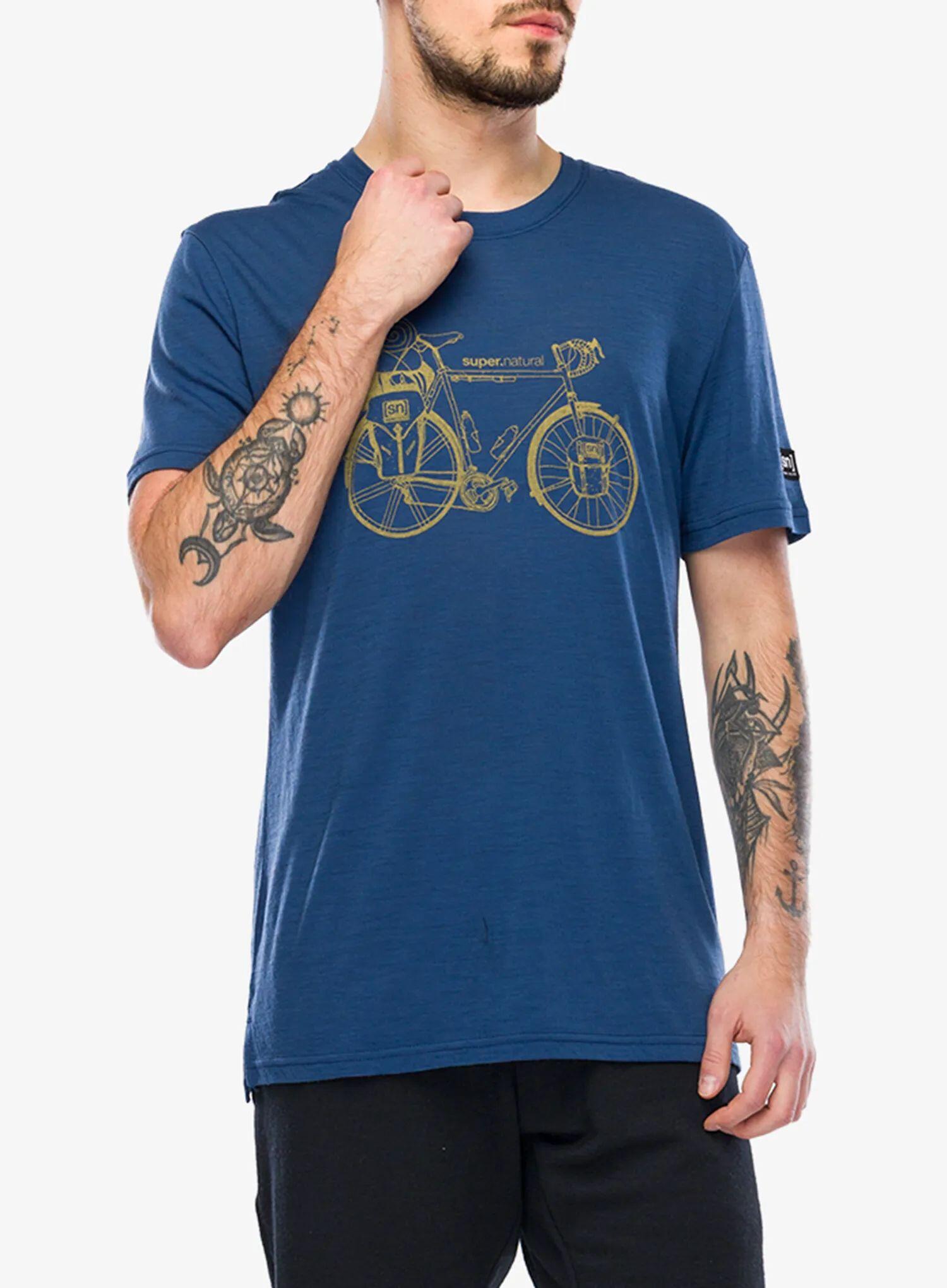Koszulka z nadrukiem Super.natural Wander Wheel Tee