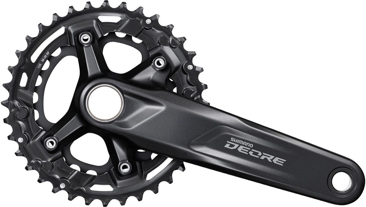 Mechanizm korbowy DEORE FC-M4100-B 2x10-rzędowy, 36-26 Z, 170 mm