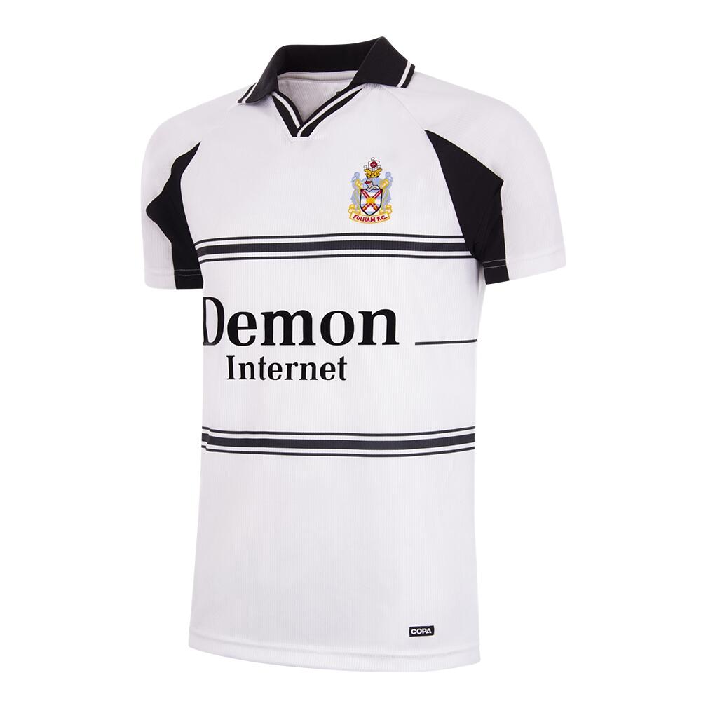 Koszulka retro piłkarska dla dorosłych - Fulham FC 1999-00 - Biały