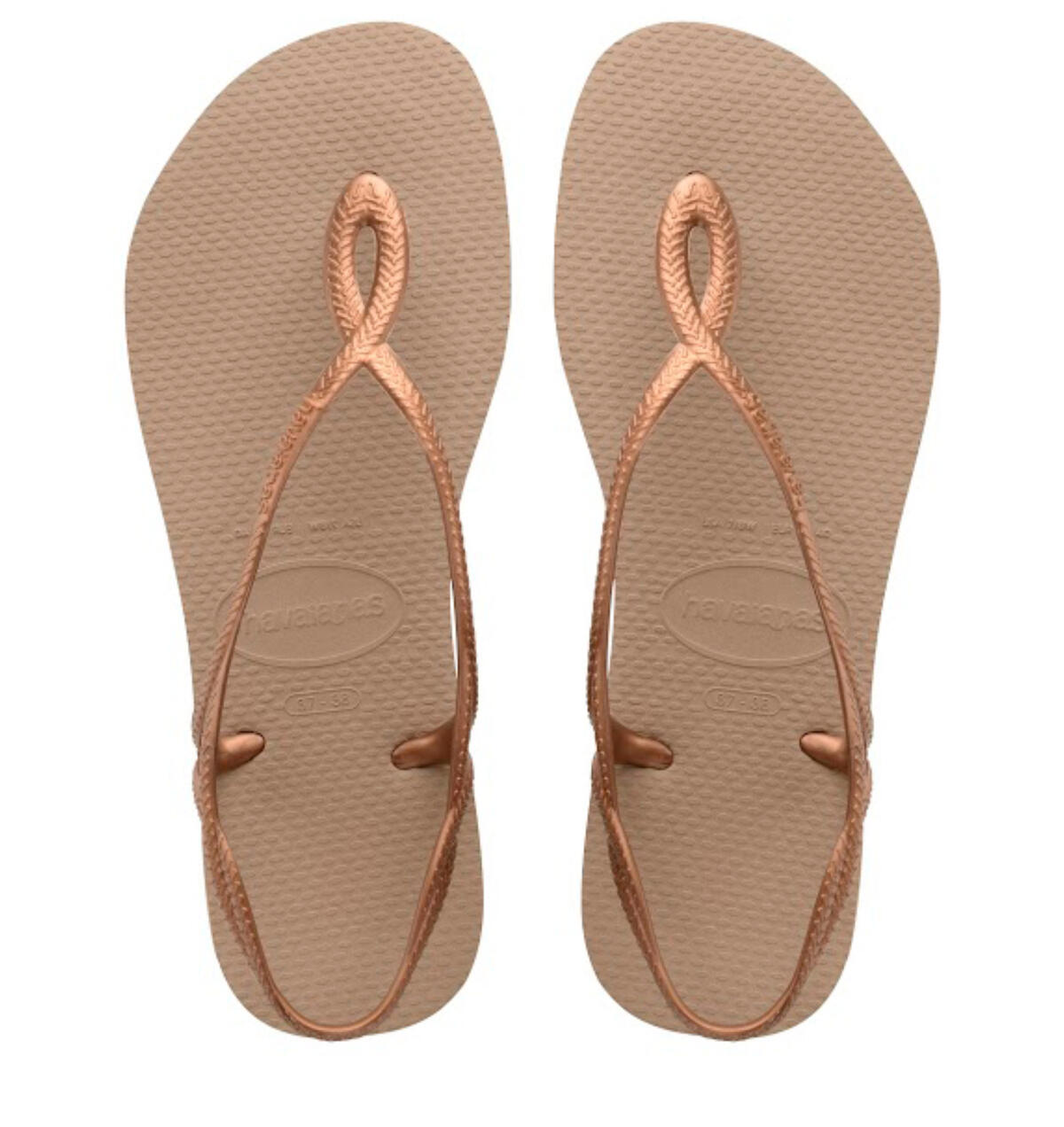 Sandały Havaianas Luna Premium II różowe