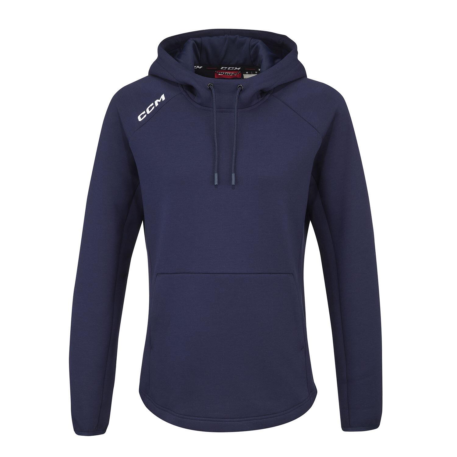Bluza damska z kapturem - granatowa