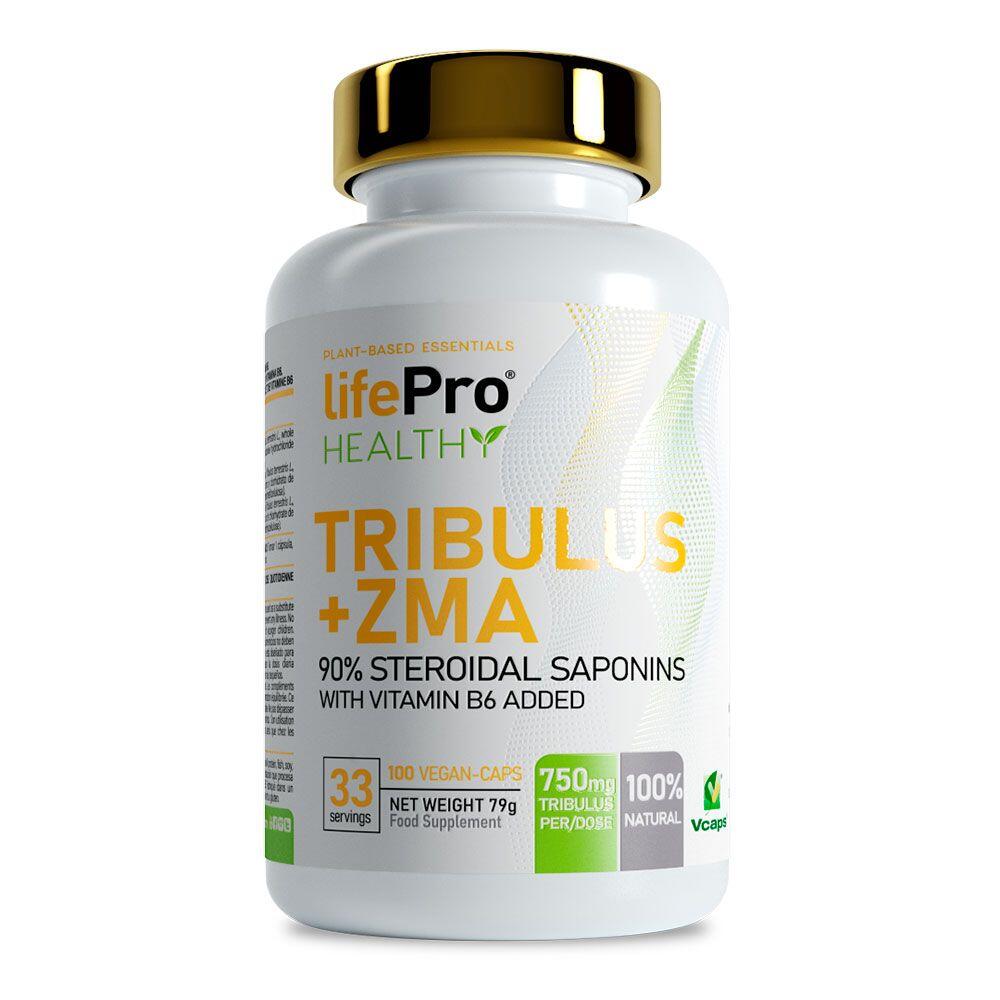 Tribulus z ZMA - 100 wegańskich kapsułek LifePRO