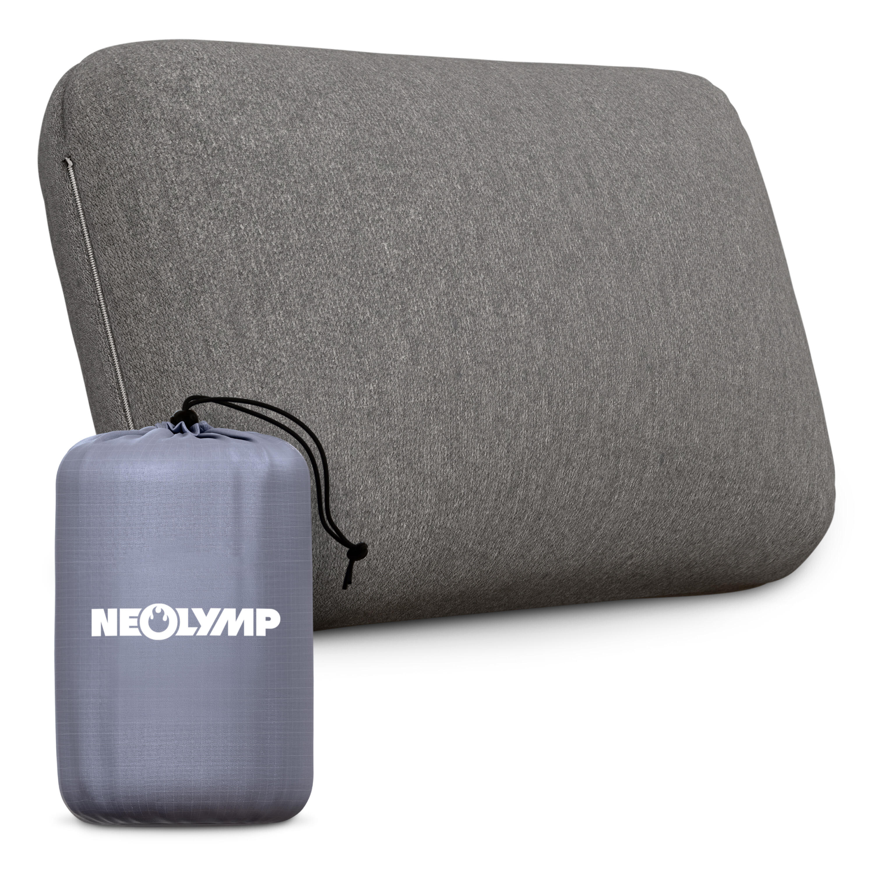 Ergonomiczna poduszka podróżna z memory foam 50×30×10 cm, pralna