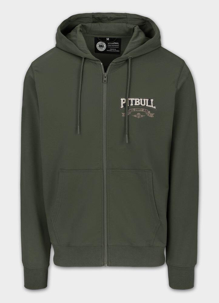 Bluza męska Pitbull rozpinana z kapturem TROUBLEMAKER